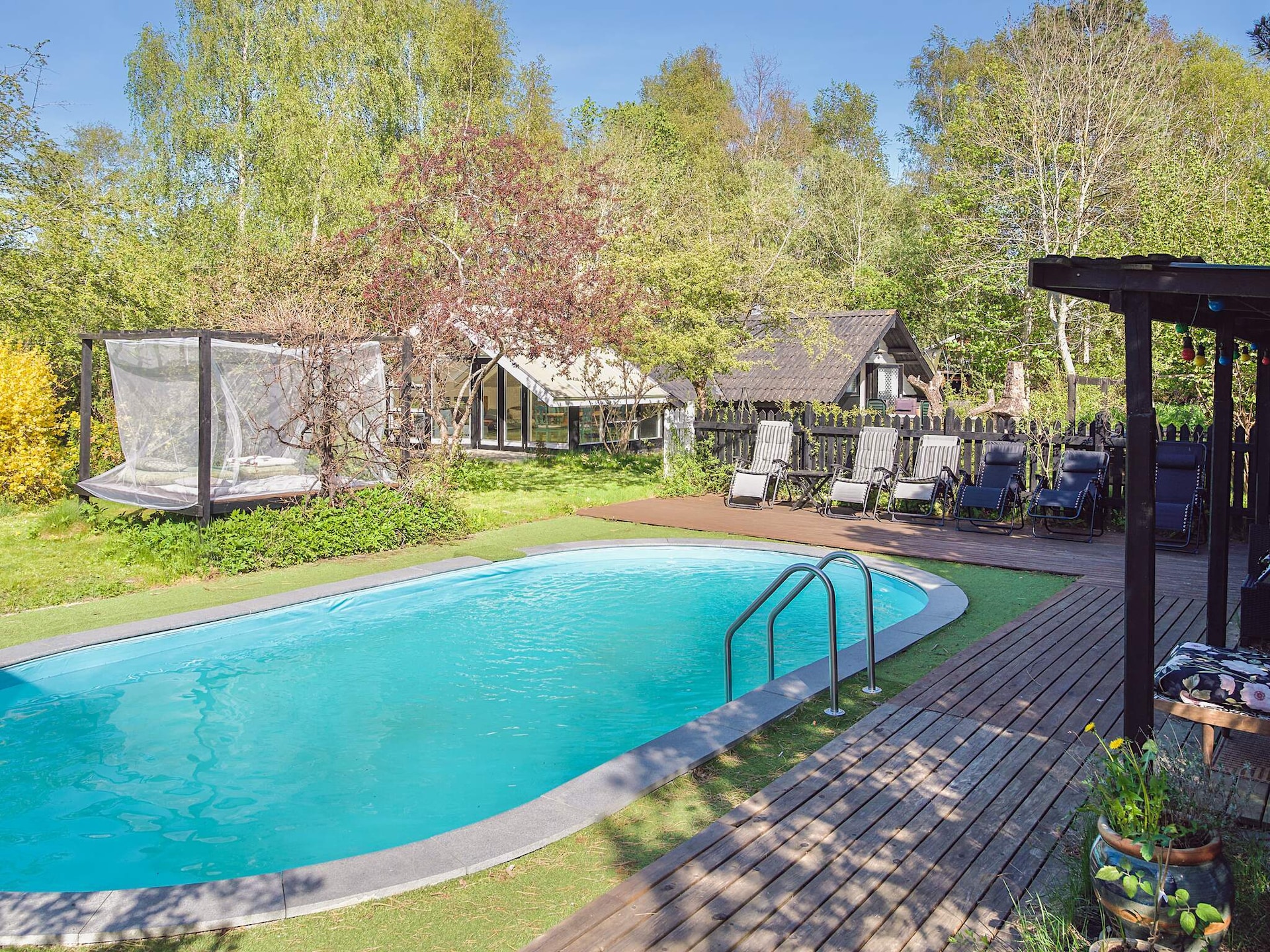 Gezellig vakantiehuis in Gørlev met verwarmd zwembad en sauna - foto 8