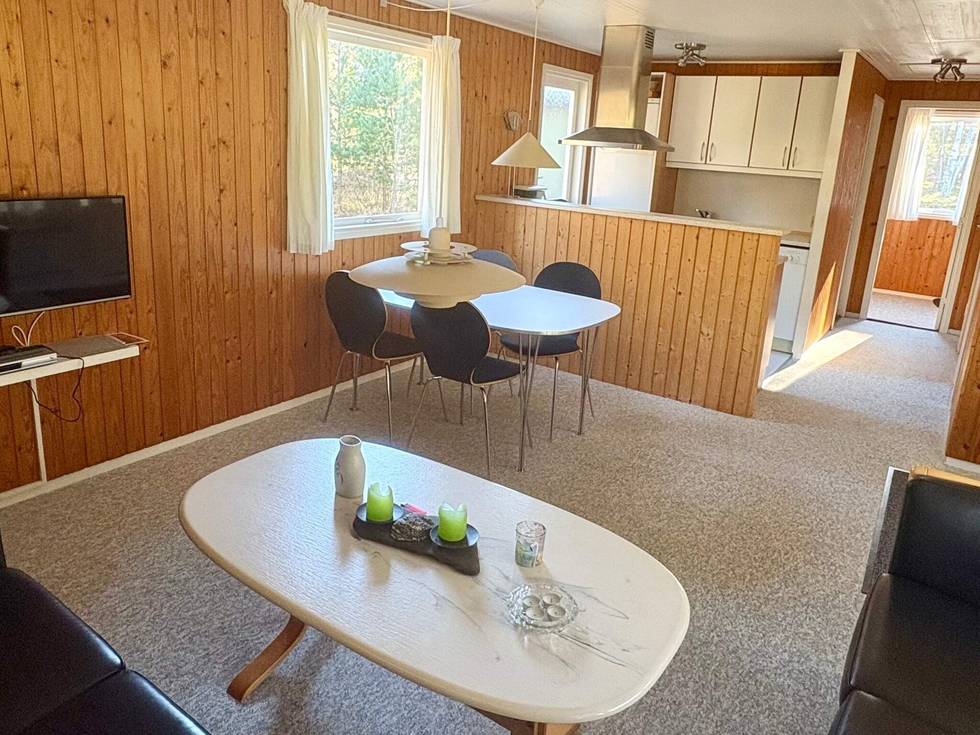 Vrijstaand vakantiehuis aan de golfbaan bij Aakirkeby, 250m van strand - foto 14