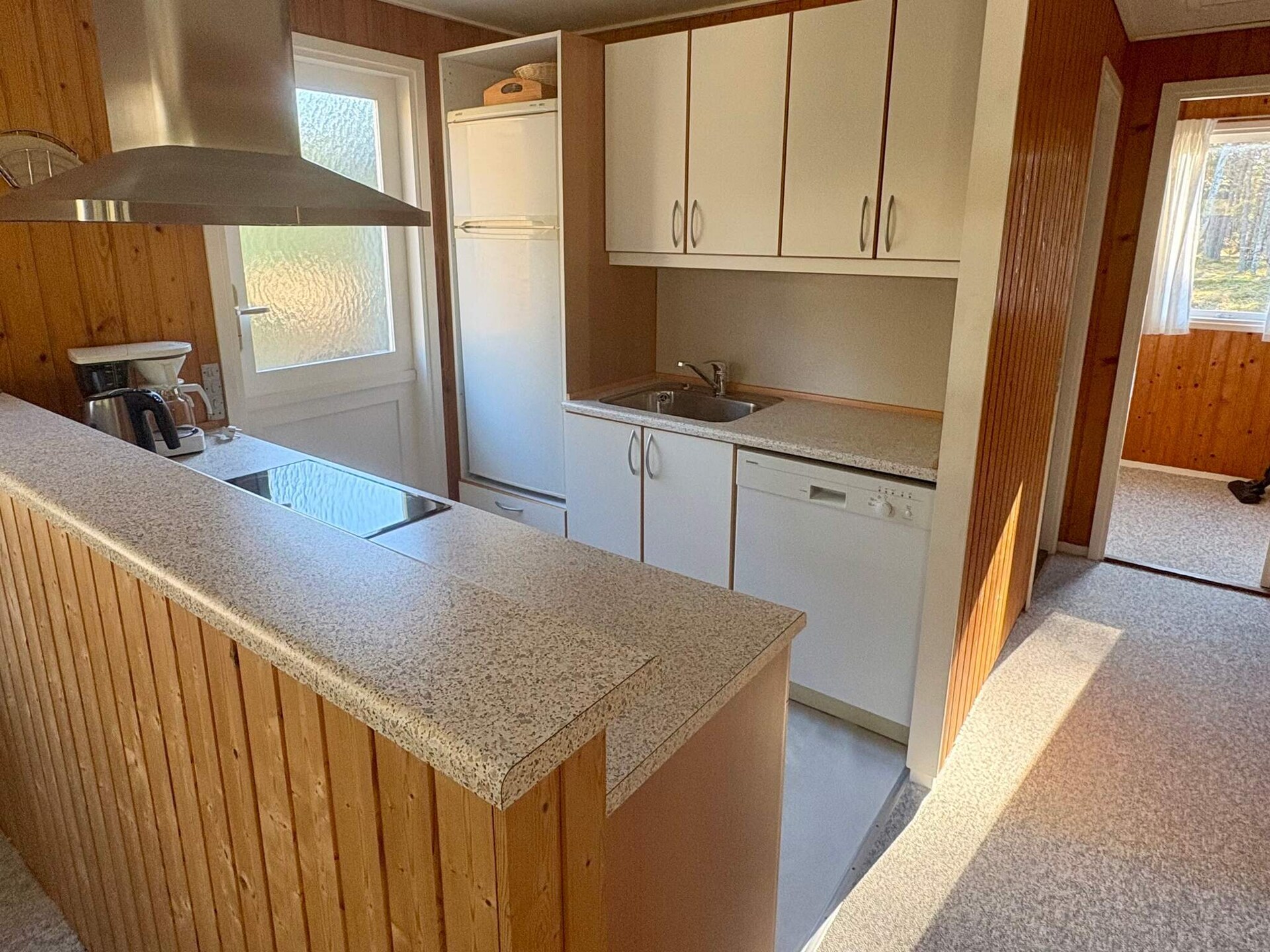 Vrijstaand vakantiehuis aan de golfbaan bij Aakirkeby, 250m van strand - foto 16