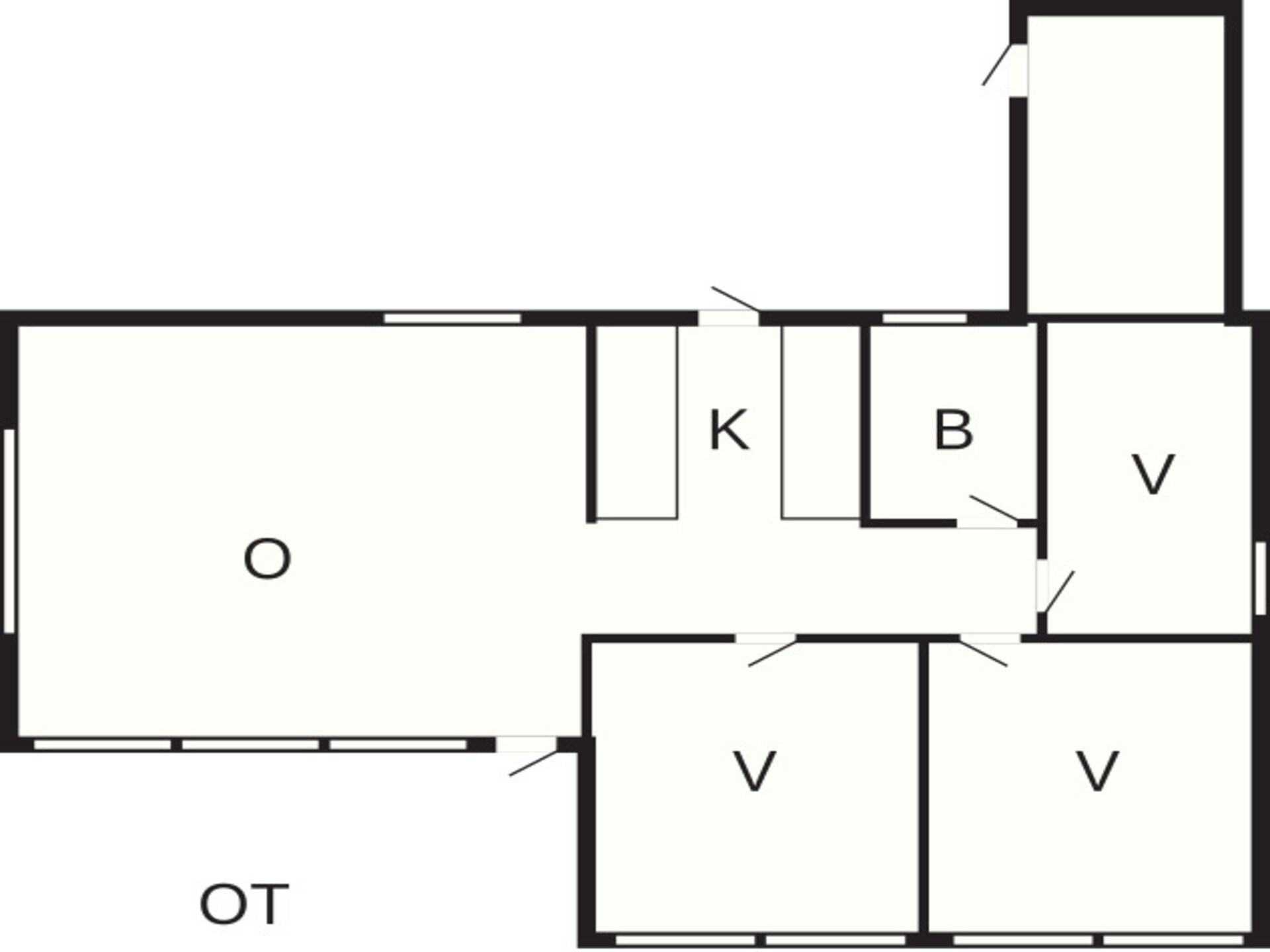 Vrijstaand vakantiehuis aan de golfbaan bij Aakirkeby, 250m van strand - foto 24