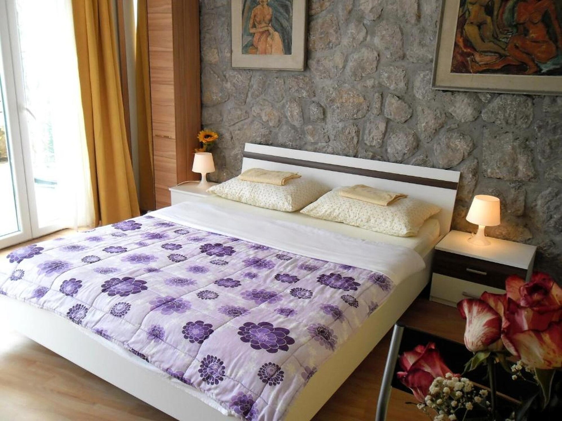 Ruim appartement met zeezicht en tuin op de hellingen van Učka, Opatija - foto 9