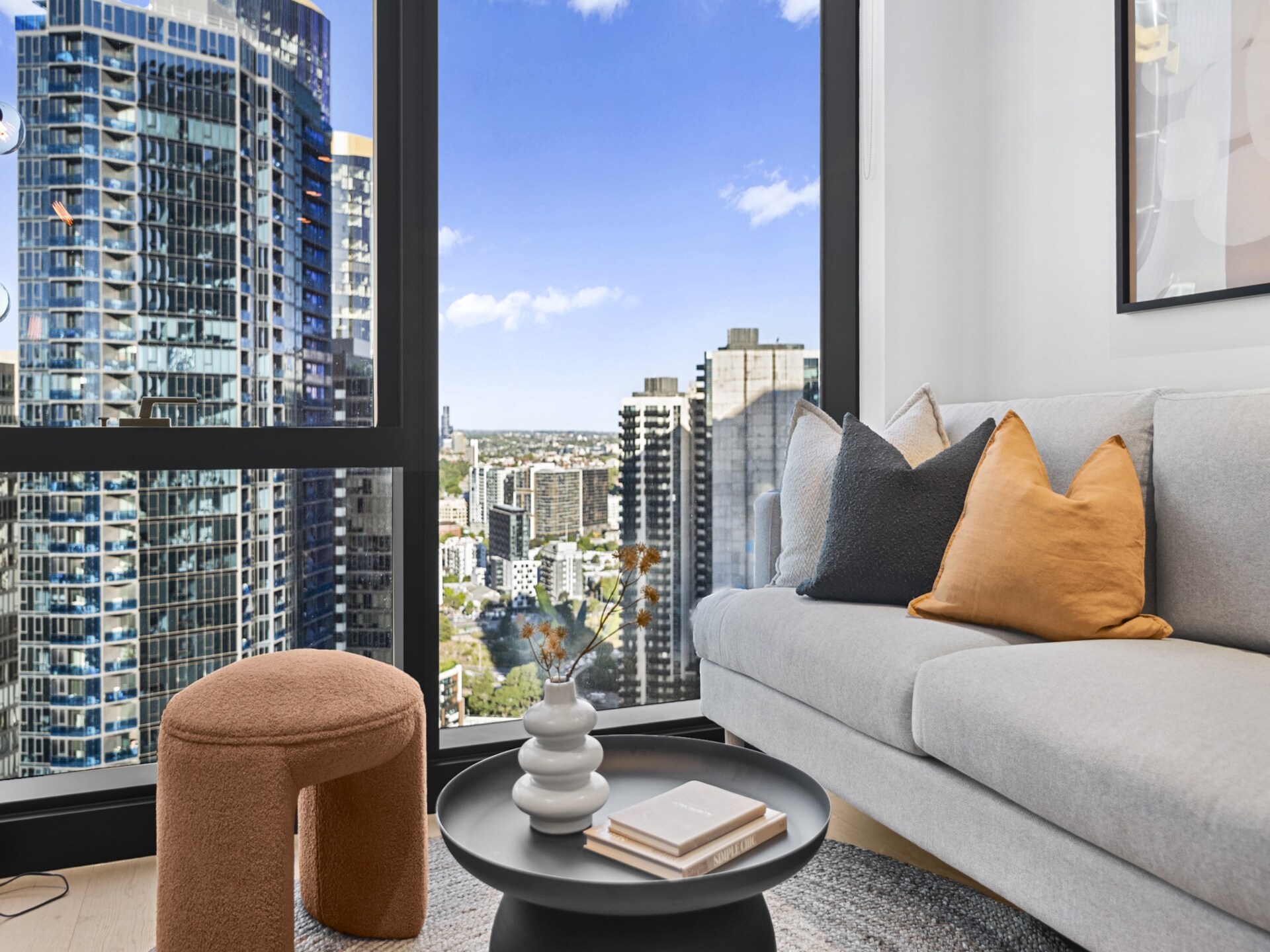 Modern appartement in Southbank met uitzicht op de skyline · 4 pers. - foto 13