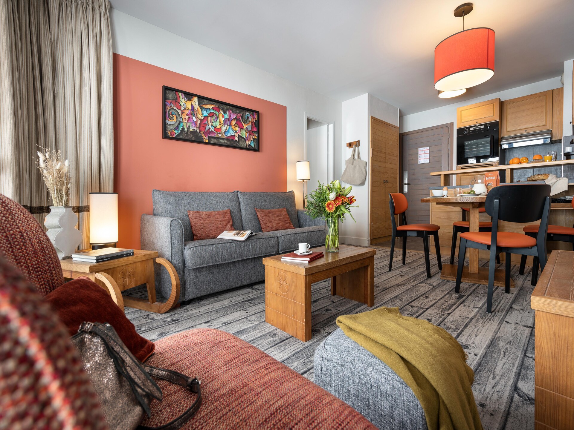 Modern appartement voor 4 personen in Flaine met balkon - foto 2
