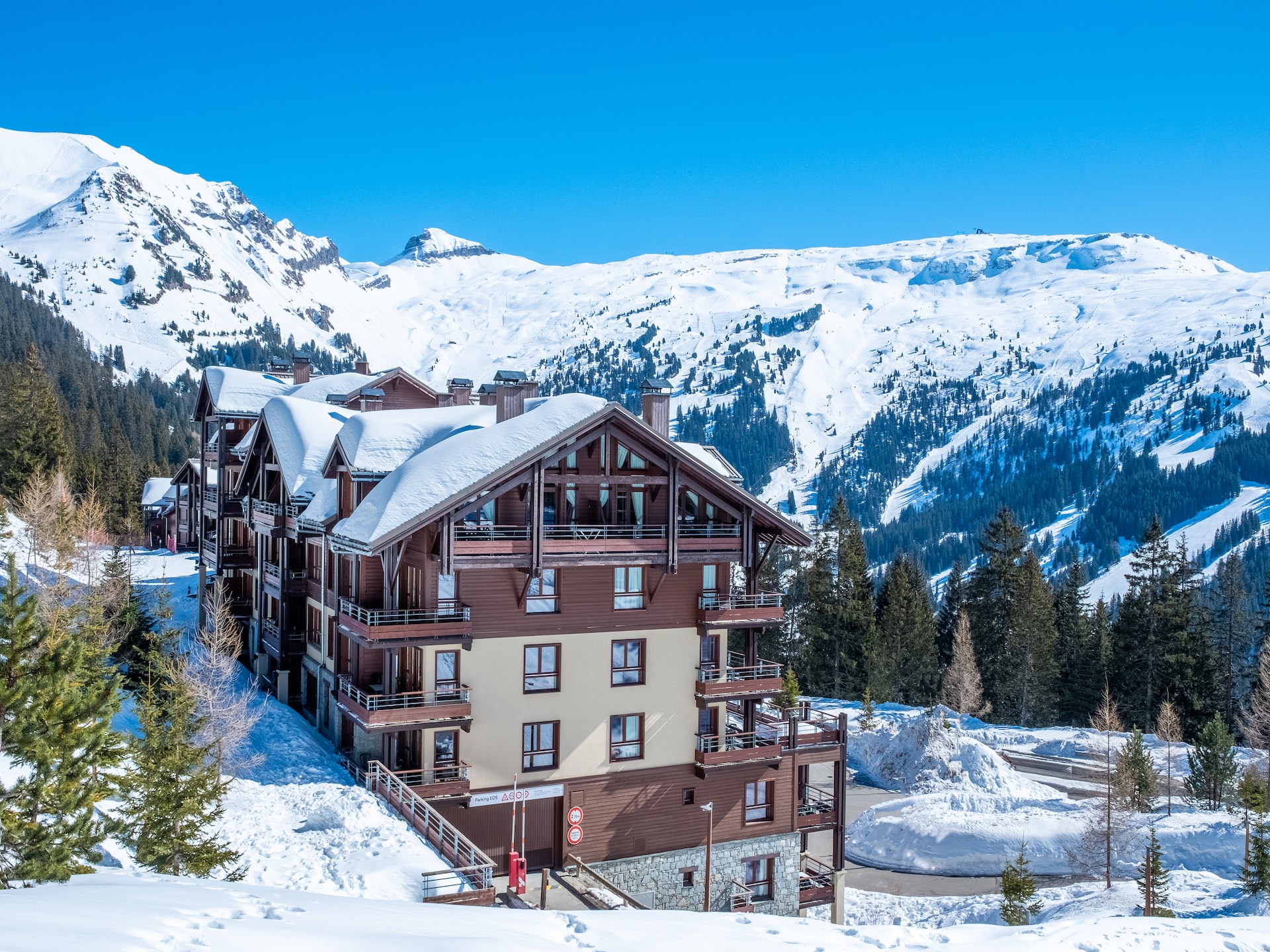 Modern appartement voor 4 personen in Flaine met balkon - foto 16