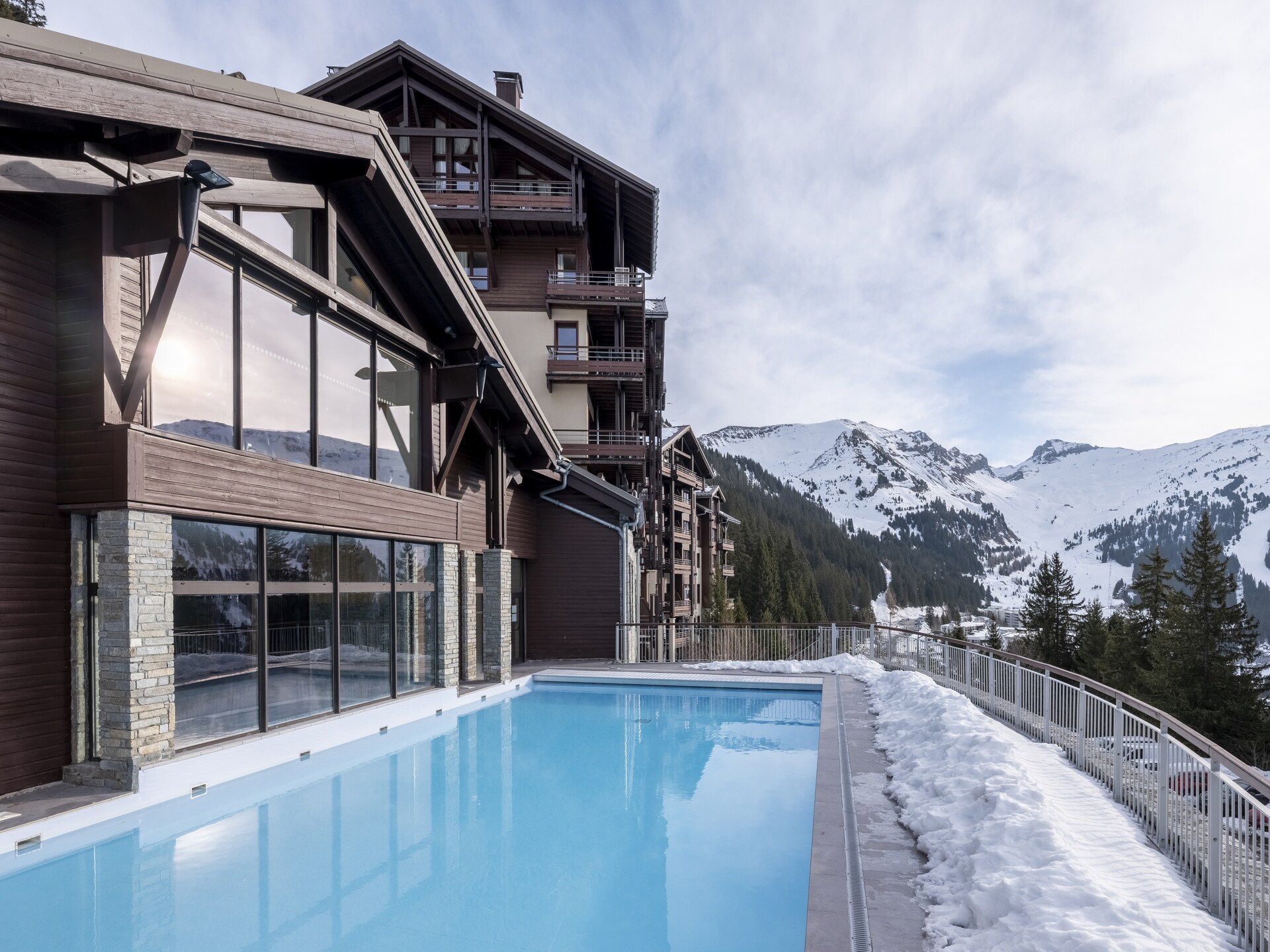 Modern appartement voor 4 personen in Flaine met balkon - foto 19