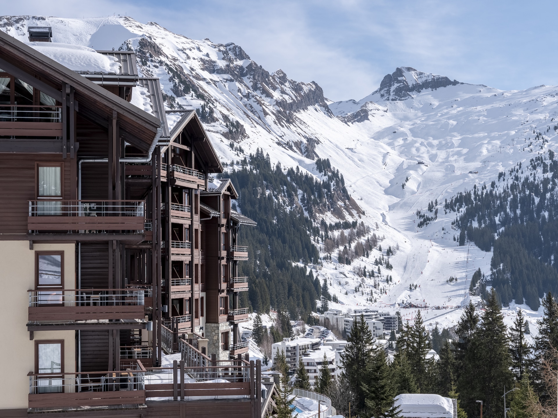Modern appartement voor 4 personen in Flaine met balkon - foto 24