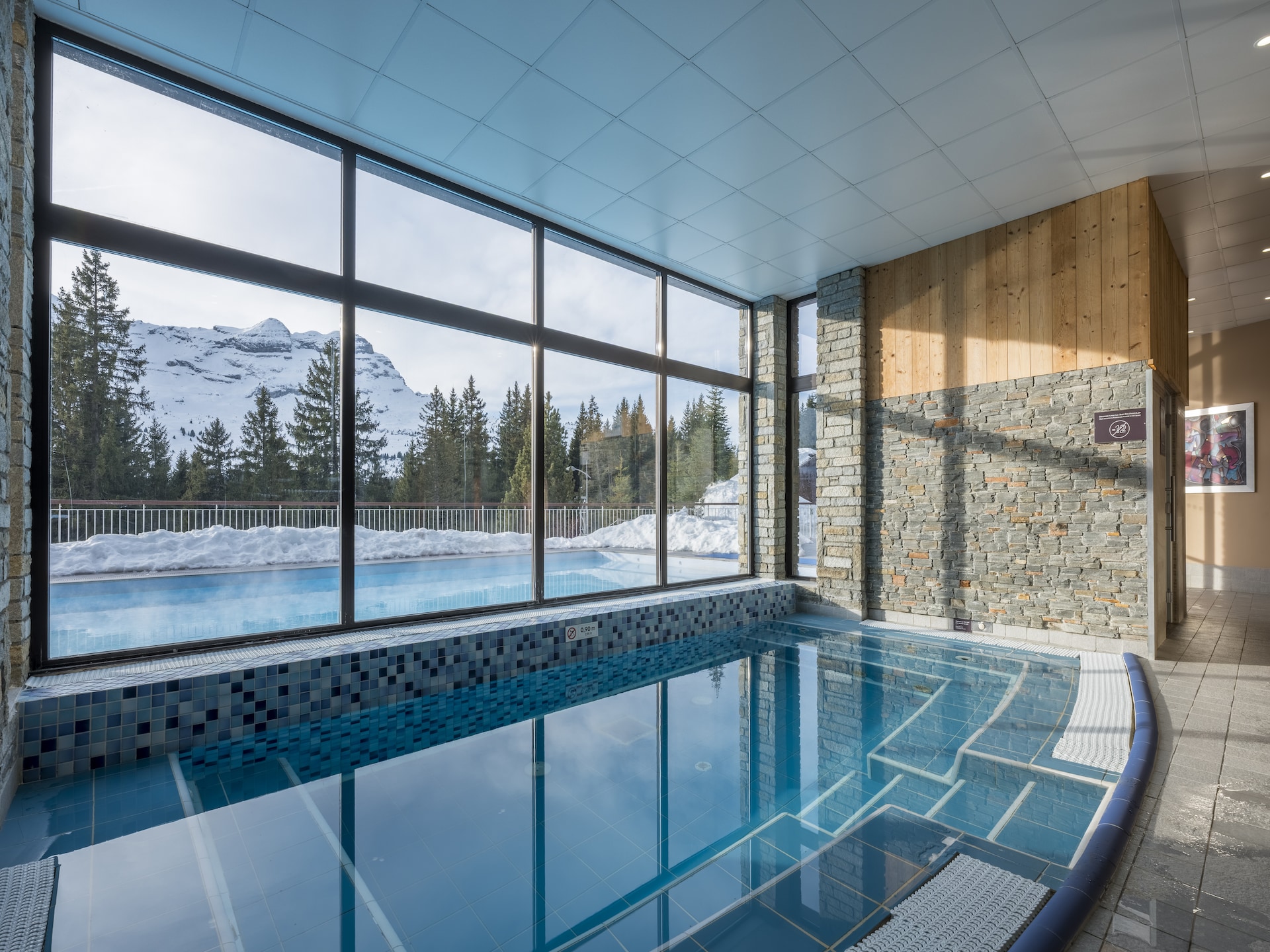 Modern appartement voor 4 personen in Flaine met balkon - foto 22