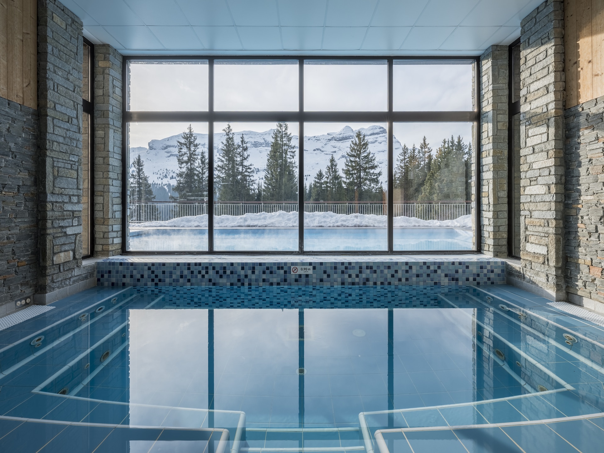 Modern appartement voor 4 personen in Flaine met balkon - foto 23