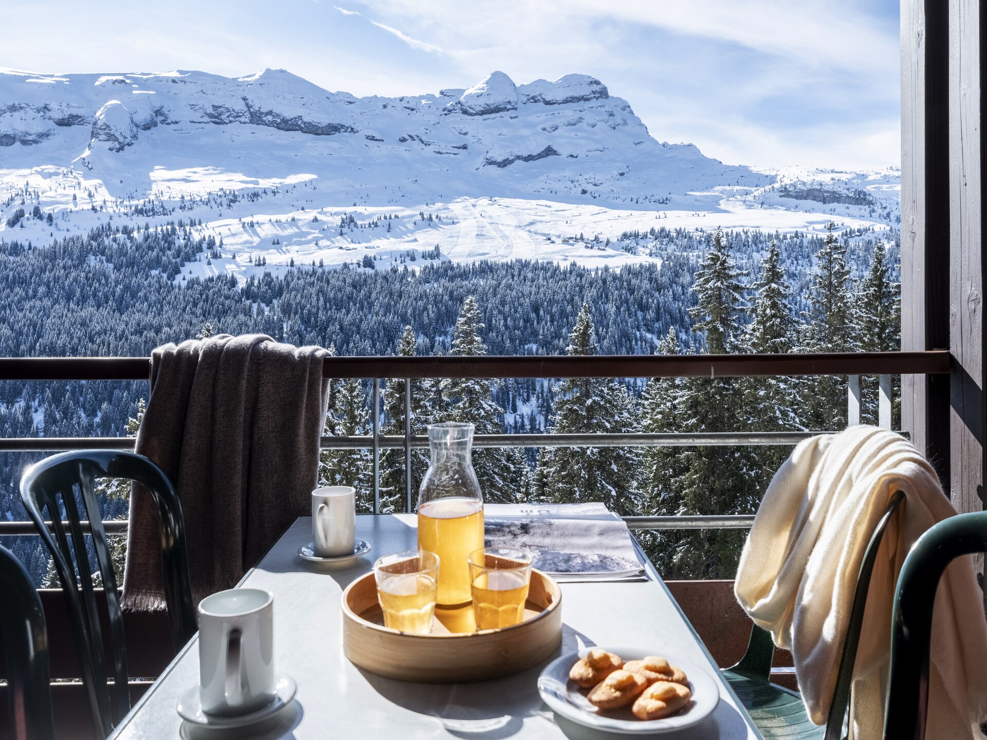 Modern appartement voor 4 personen in Flaine met balkon - foto 5