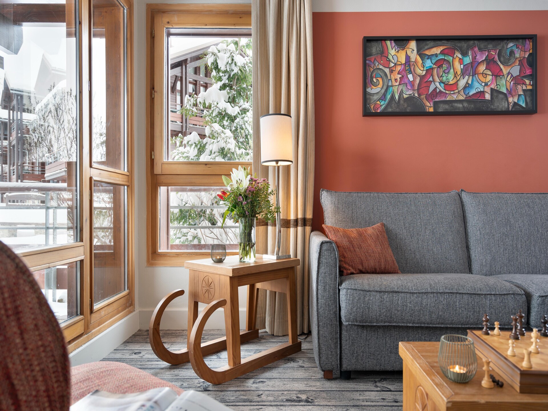 Luxe appartement voor 6 personen in Flaine met balkon - foto 7