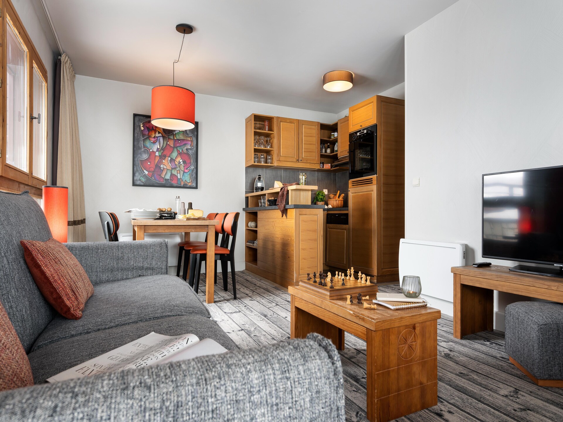 Luxe appartement voor 6 personen in Flaine met balkon - foto 5