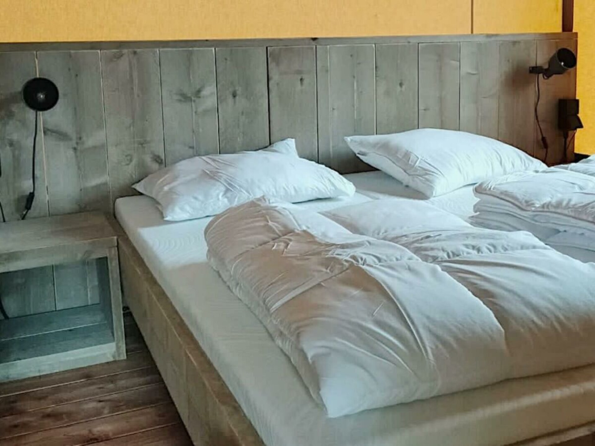 Ruime glamping lodge voor 6 personen in Noord-Scharwoude - foto 7