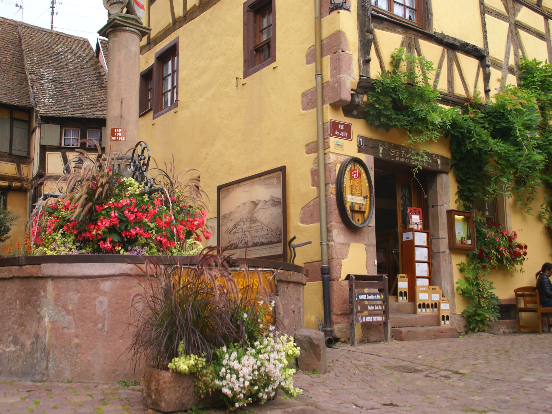Romantisch 17e-eeuws wijnhuis in het hart van Riquewihr - foto 21
