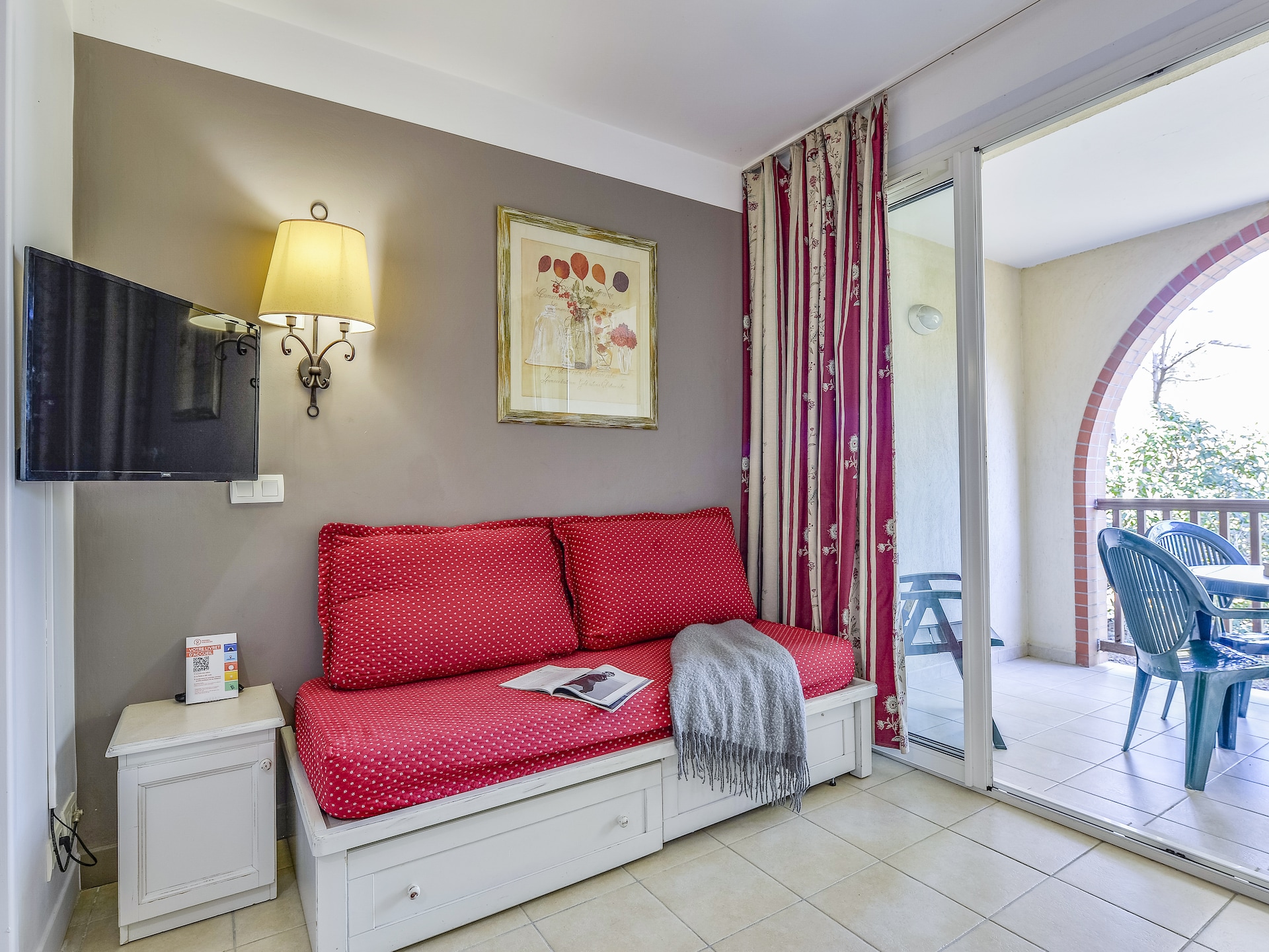 Comfortabele studio voor 4 personen in Grospierres - foto 9