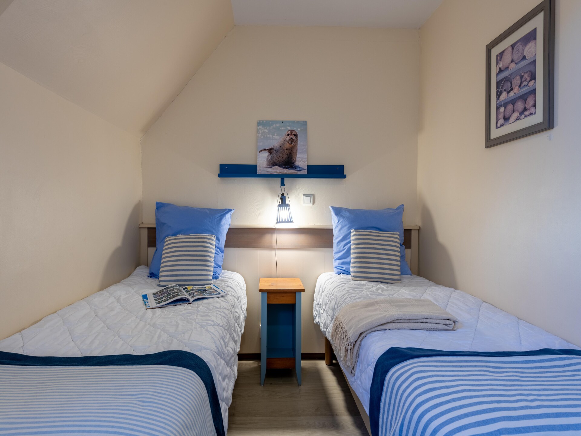 Vrijstaand vakantiehuis 6p aan meer met terras & zwembad Fort Mahon Plage - foto 12
