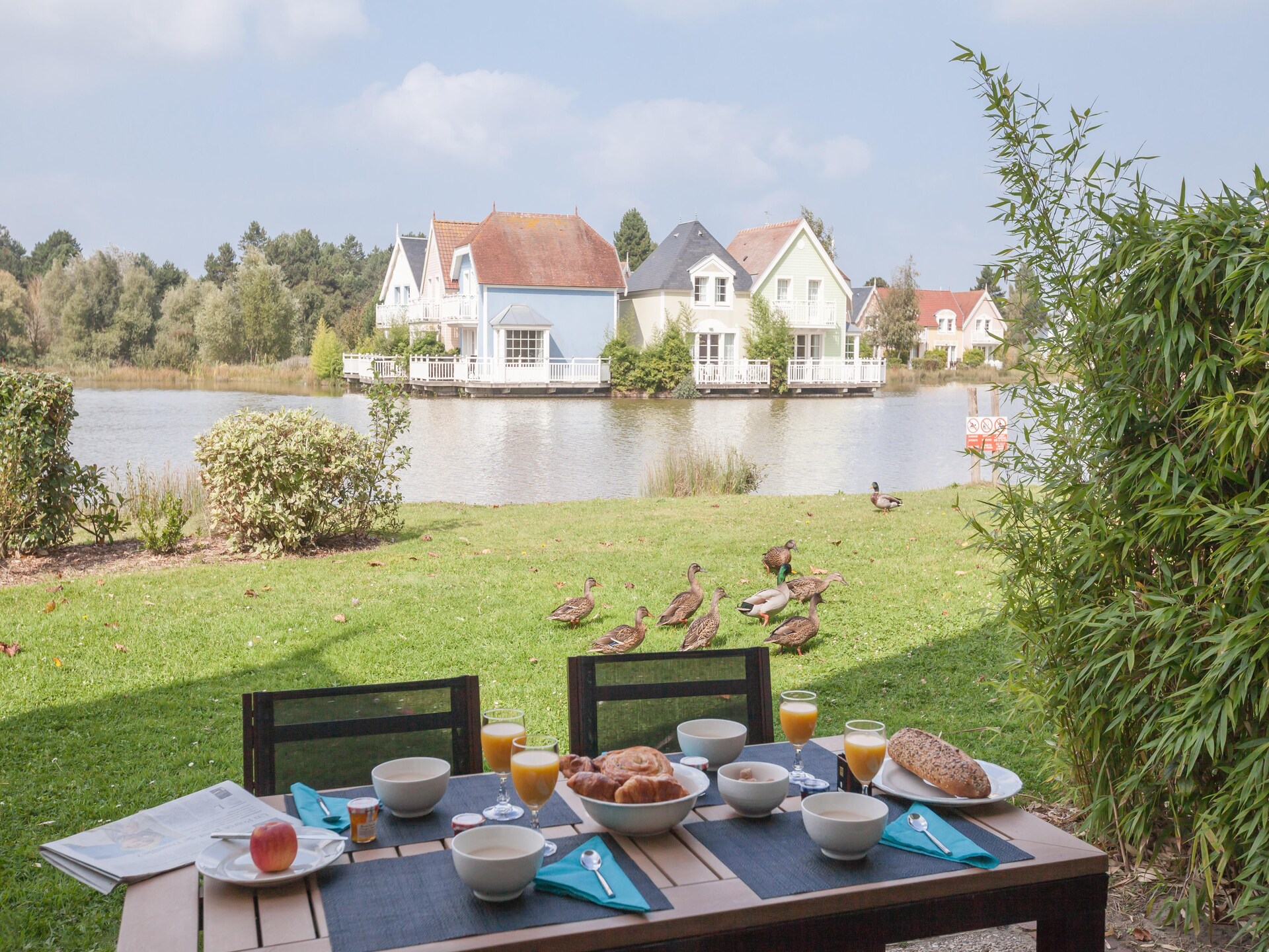 Vrijstaand vakantiehuis 6p aan meer met terras & zwembad Fort Mahon Plage - foto 40