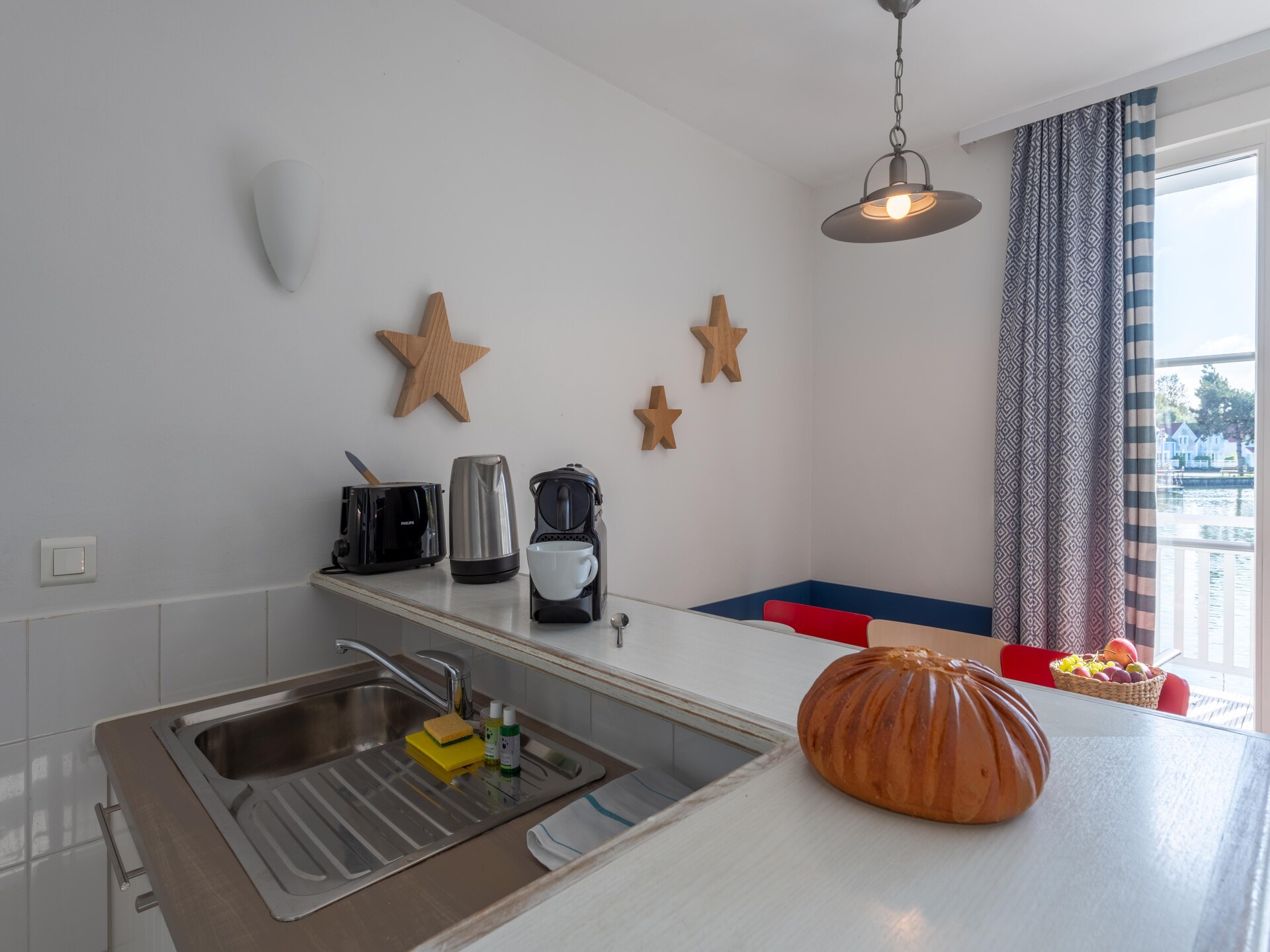 Vrijstaand vakantiehuis 6p aan meer met terras & zwembad Fort Mahon Plage - foto 4
