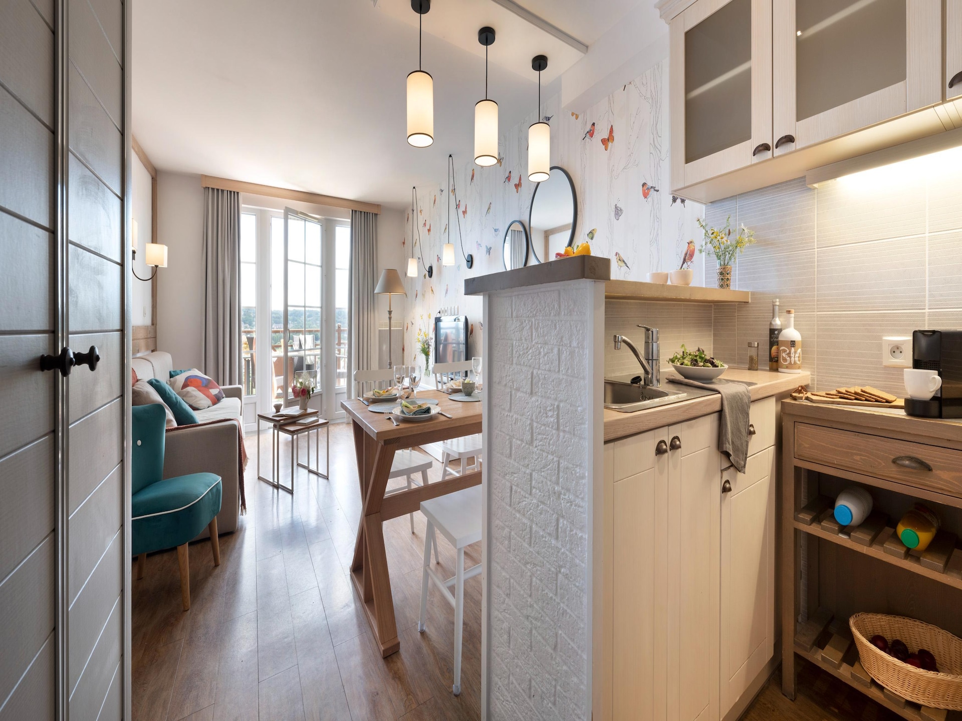 Luxe duplex appartement met balkon in Houlgate voor 6 personen - foto 12