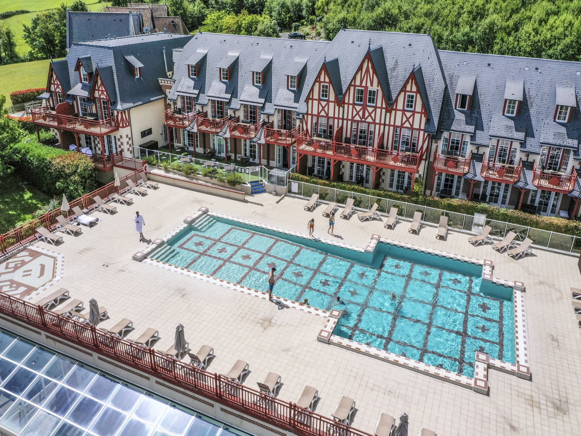 Luxe appartement voor 2 personen in Houlgate met Spa en terras - foto 21