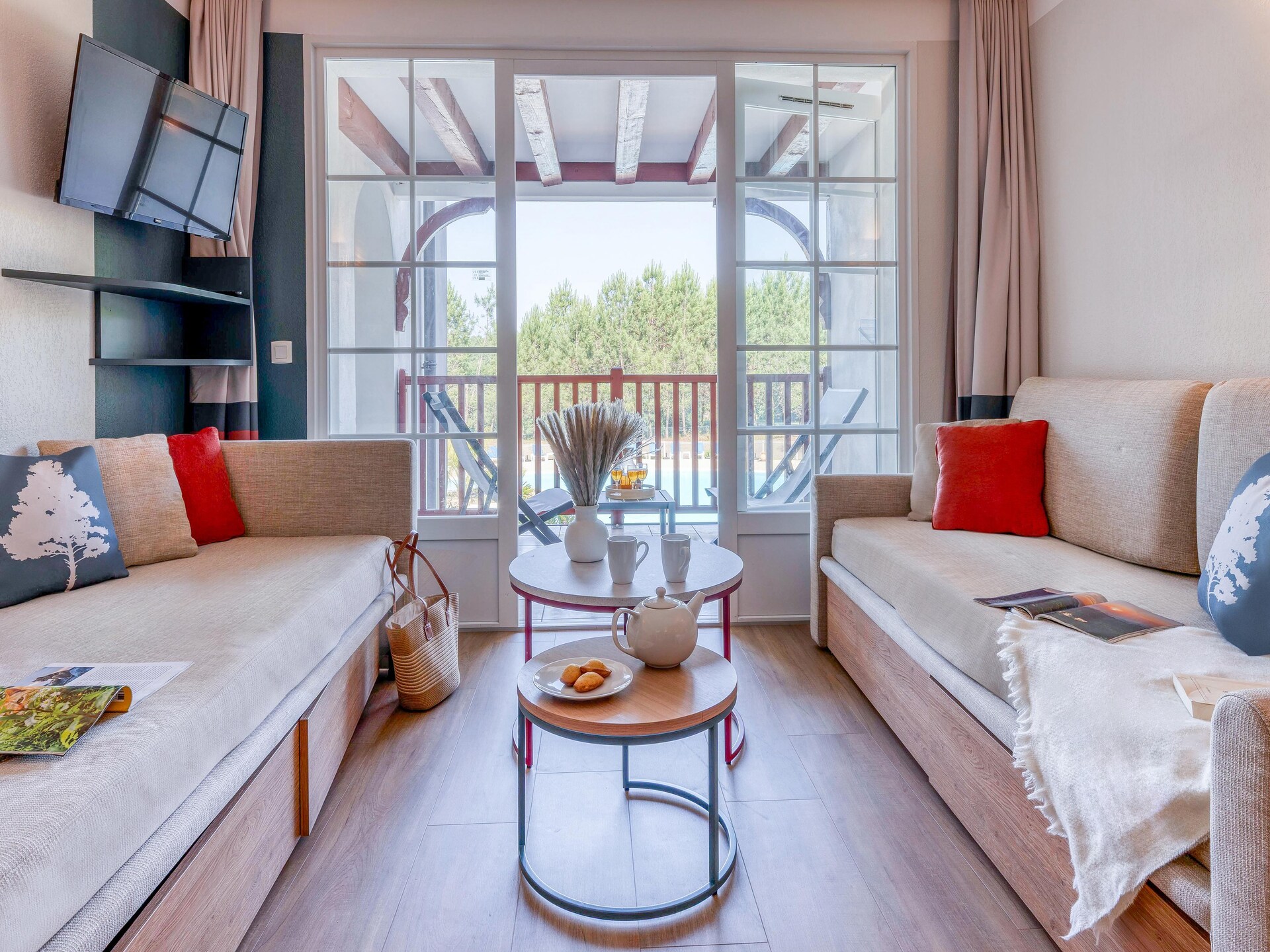 Gerenoveerd 8-persoons appartement bij het meer van Biscarrosse - foto 2