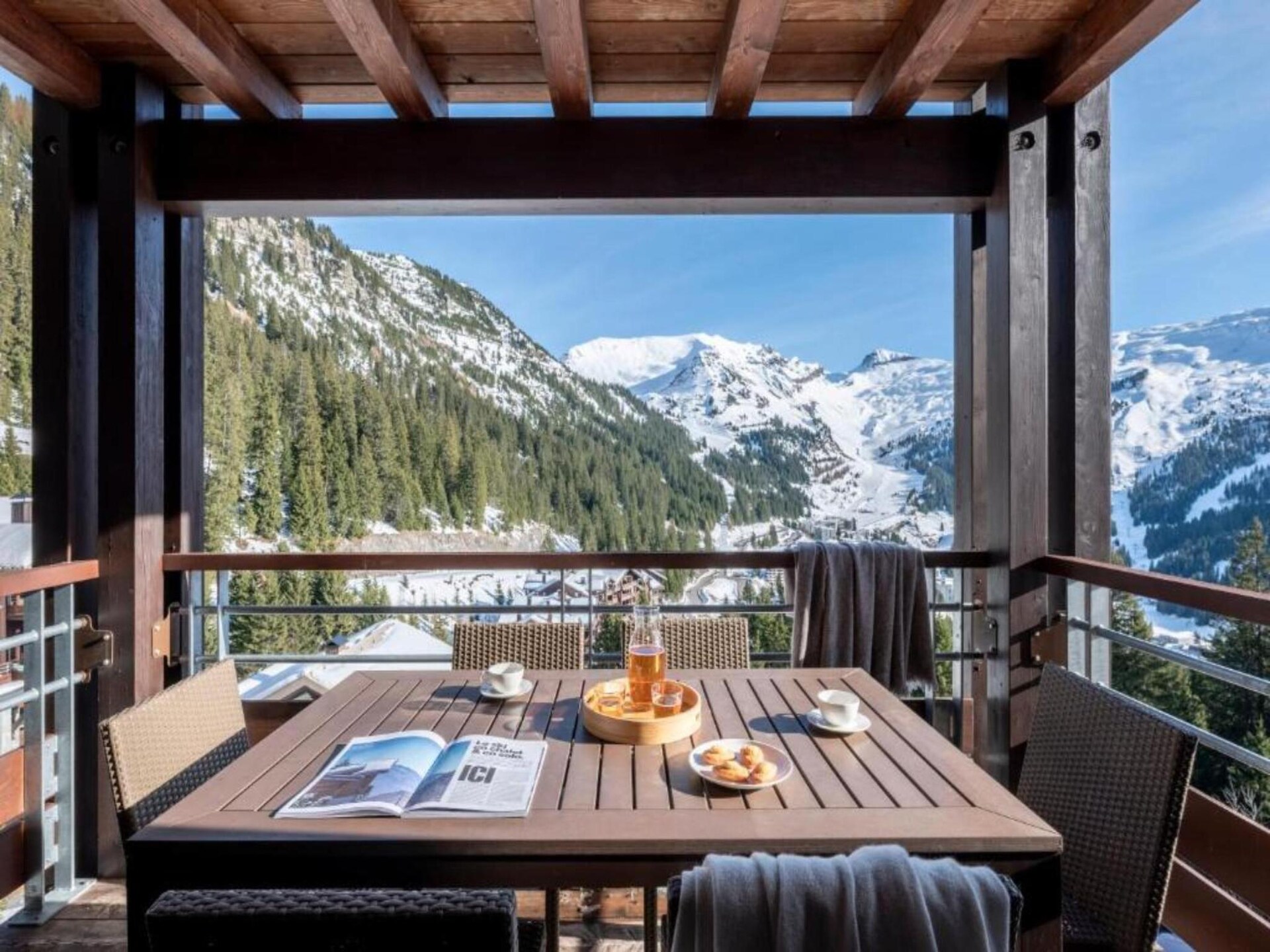 Luxe appartement in Flaine met balkon en 5-sterren wellness - foto 21