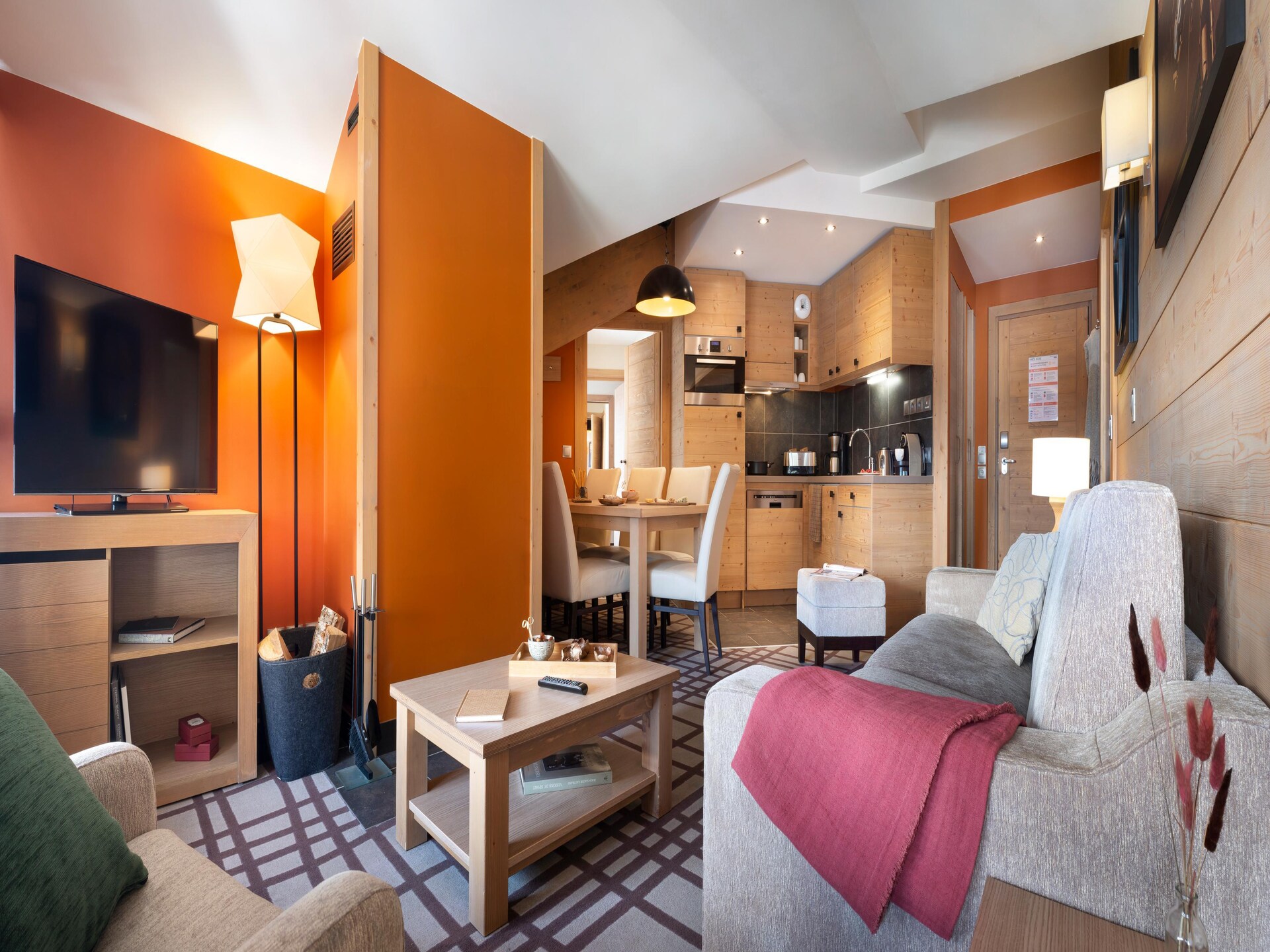 Luxe appartement met bergzicht in Flaine voor 8 personen - foto 9