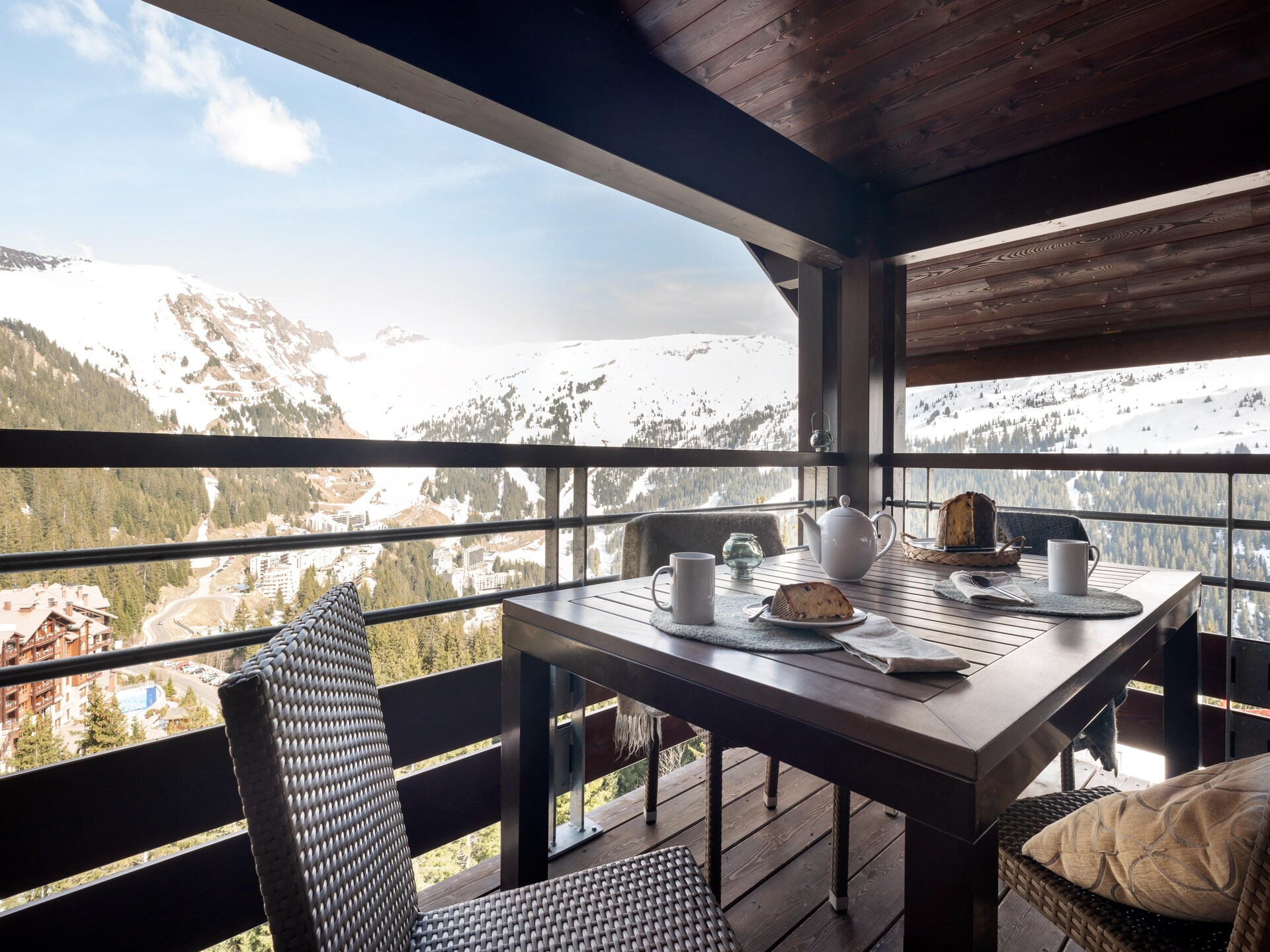 Luxe appartement met bergzicht in Flaine voor 8 personen - foto 7