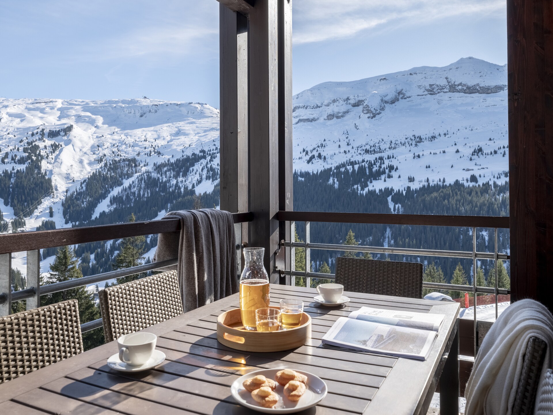 Luxe appartement met bergzicht in Flaine voor 8 personen - foto 8