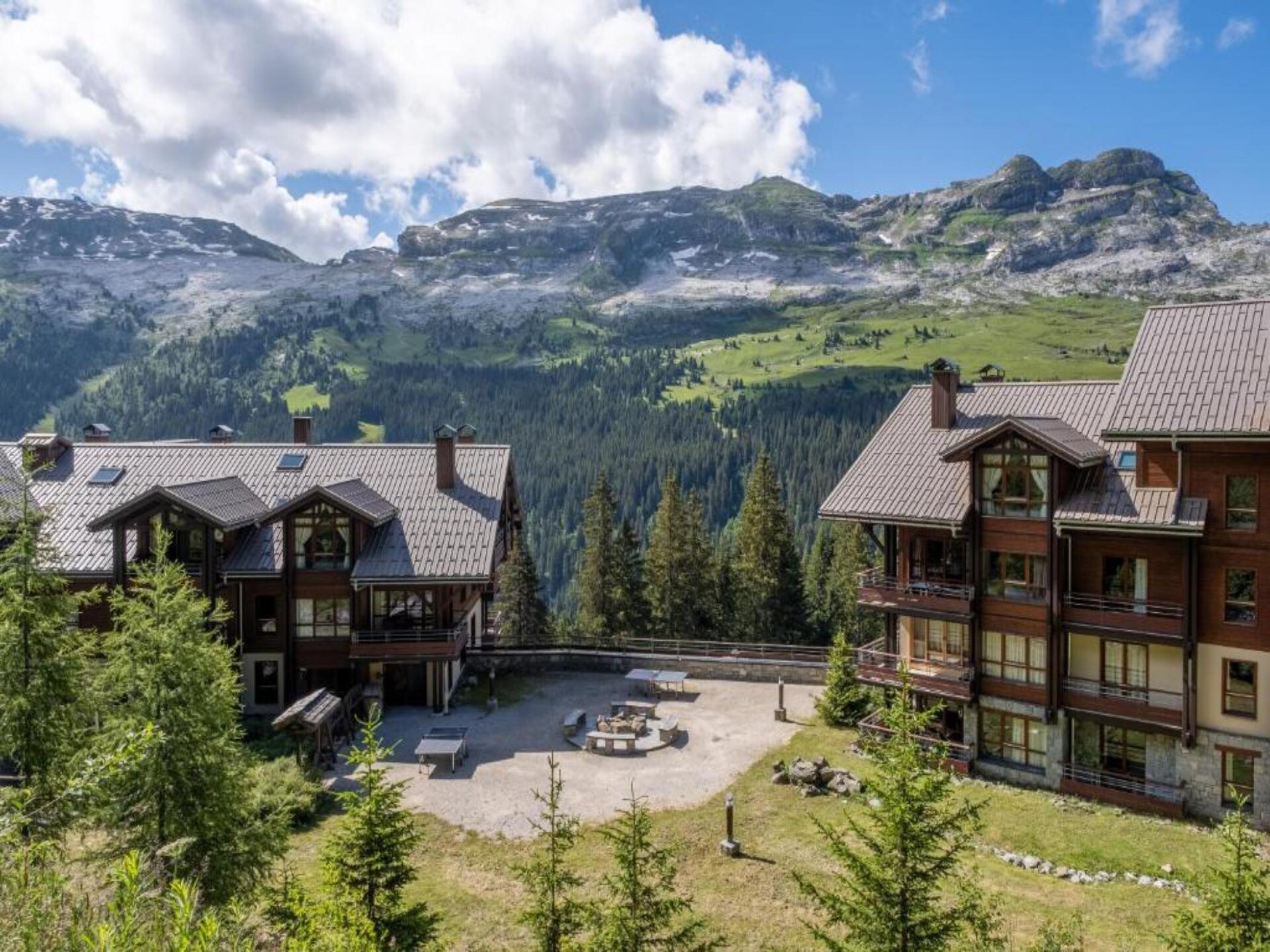 Ruim 6-persoons appartement met balkon en uitzicht op de bergen in Flaine - foto 15