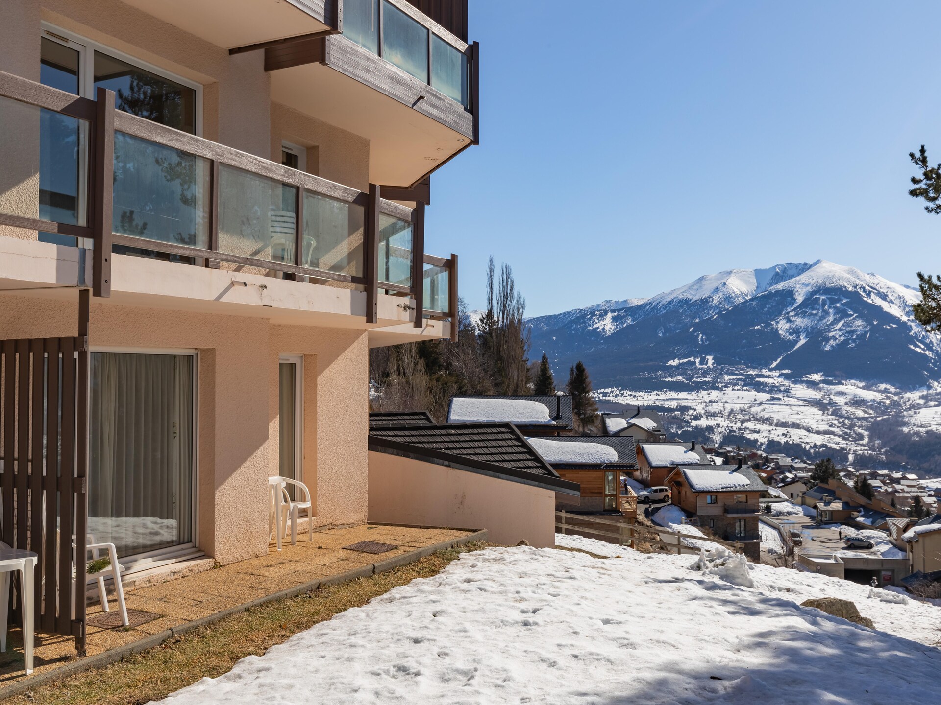 Studio voor 4 personen met slaapnis in het hart van Font-Romeu - foto 20