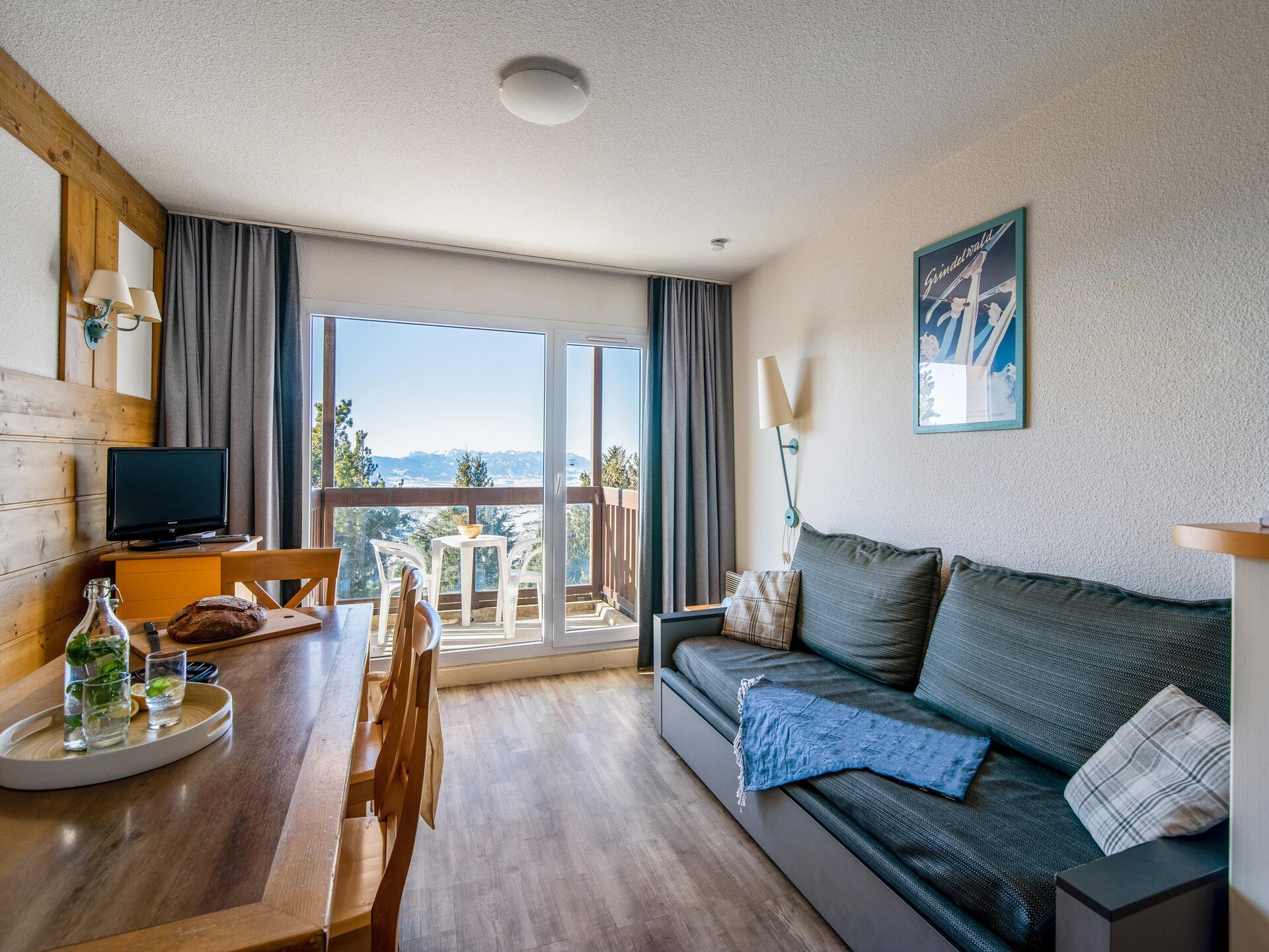 Ruim appartement voor 6 in Font-Romeu, vlakbij de kabelbaan - foto 9