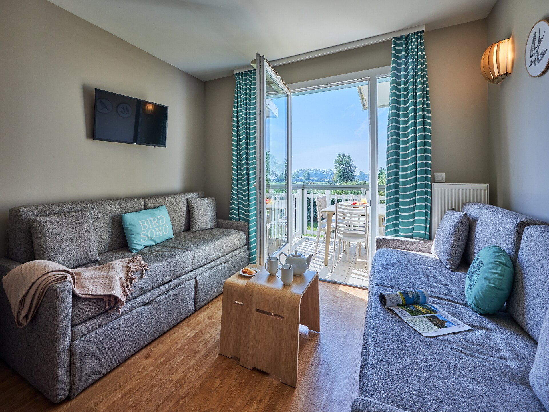 Appartement aan de Normandische kust met verwarmd binnenzwembad, vlakbij het strand - foto 14