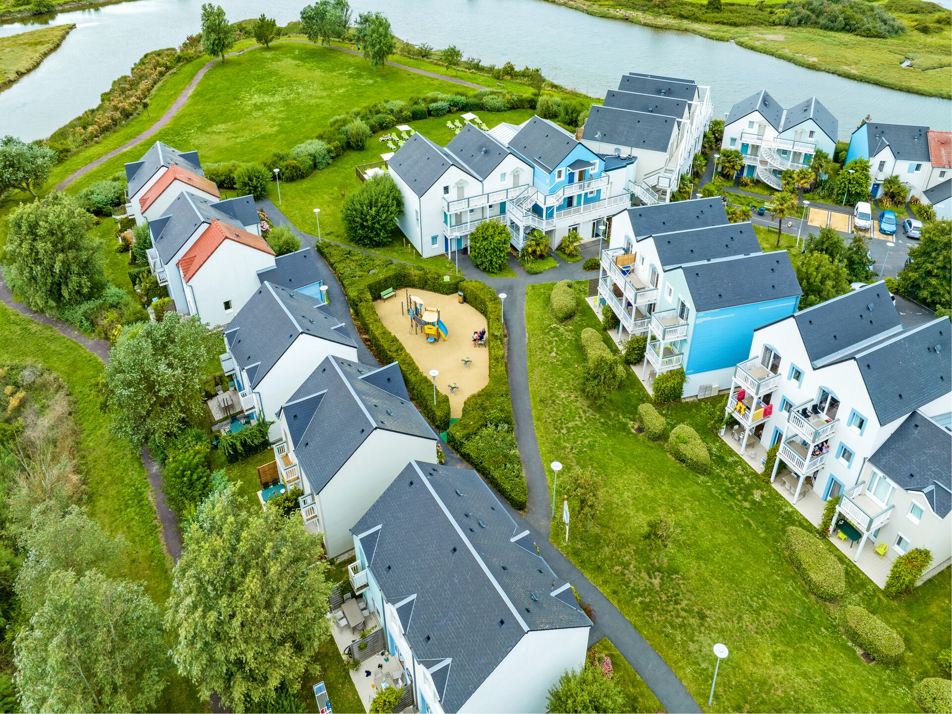 Appartement aan de Normandische kust met verwarmd binnenzwembad, vlakbij het strand - foto 31
