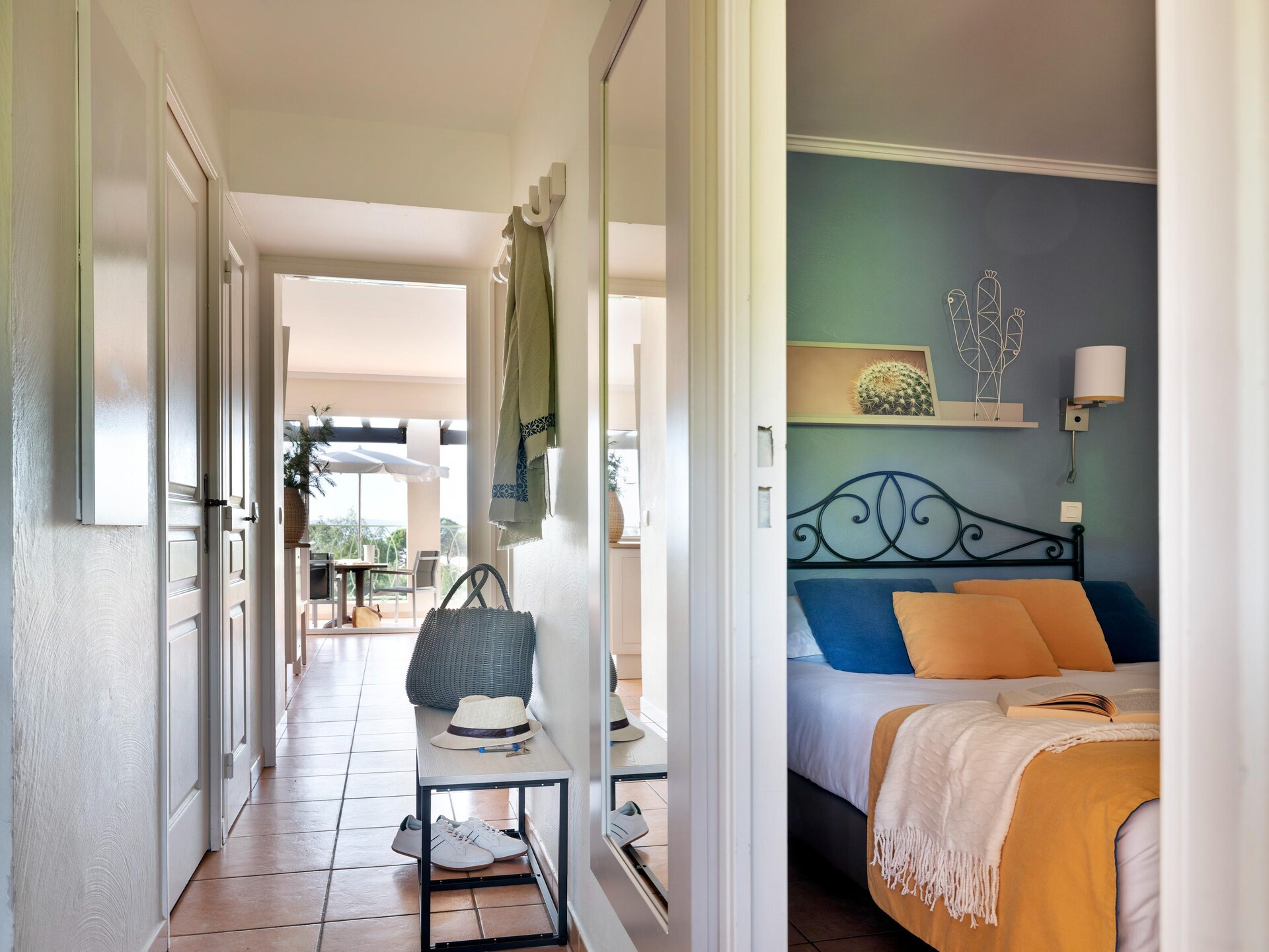 Zeezicht appartement voor 6 op de Franse Rivièra met zwembad - foto 10