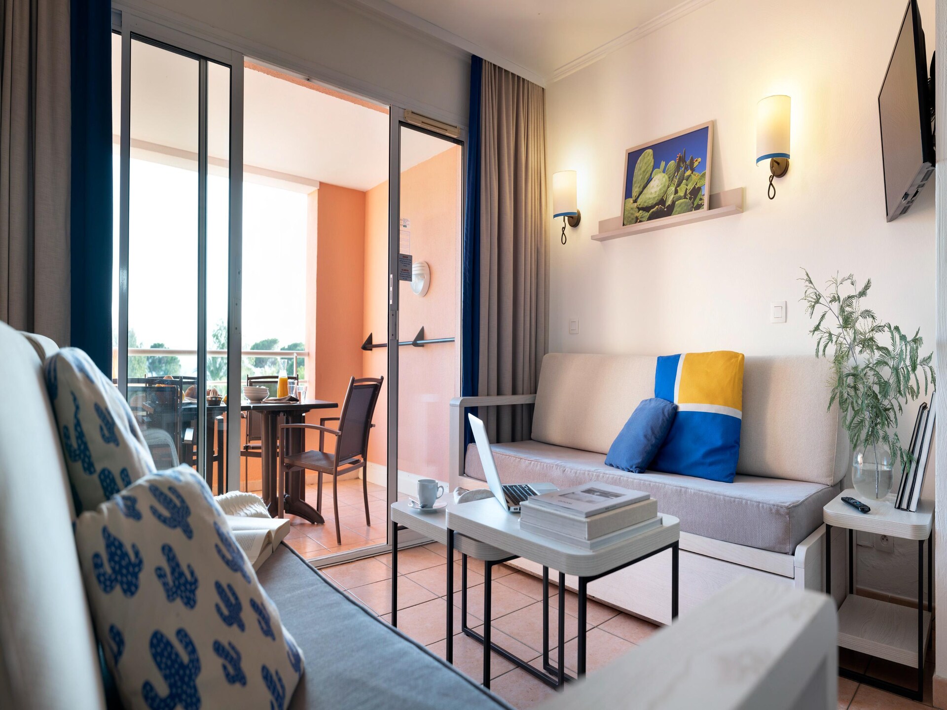 Appartement aan zee in Les Issambres met zeezicht en zwembad - foto 11