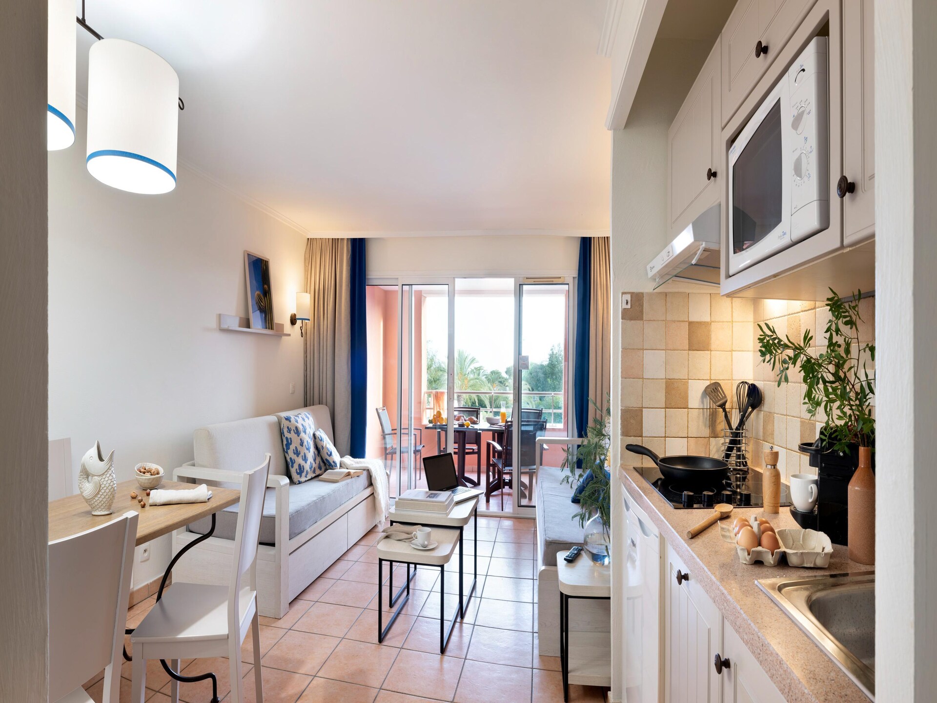 Appartement aan zee in Les Issambres met zeezicht en zwembad - foto 7