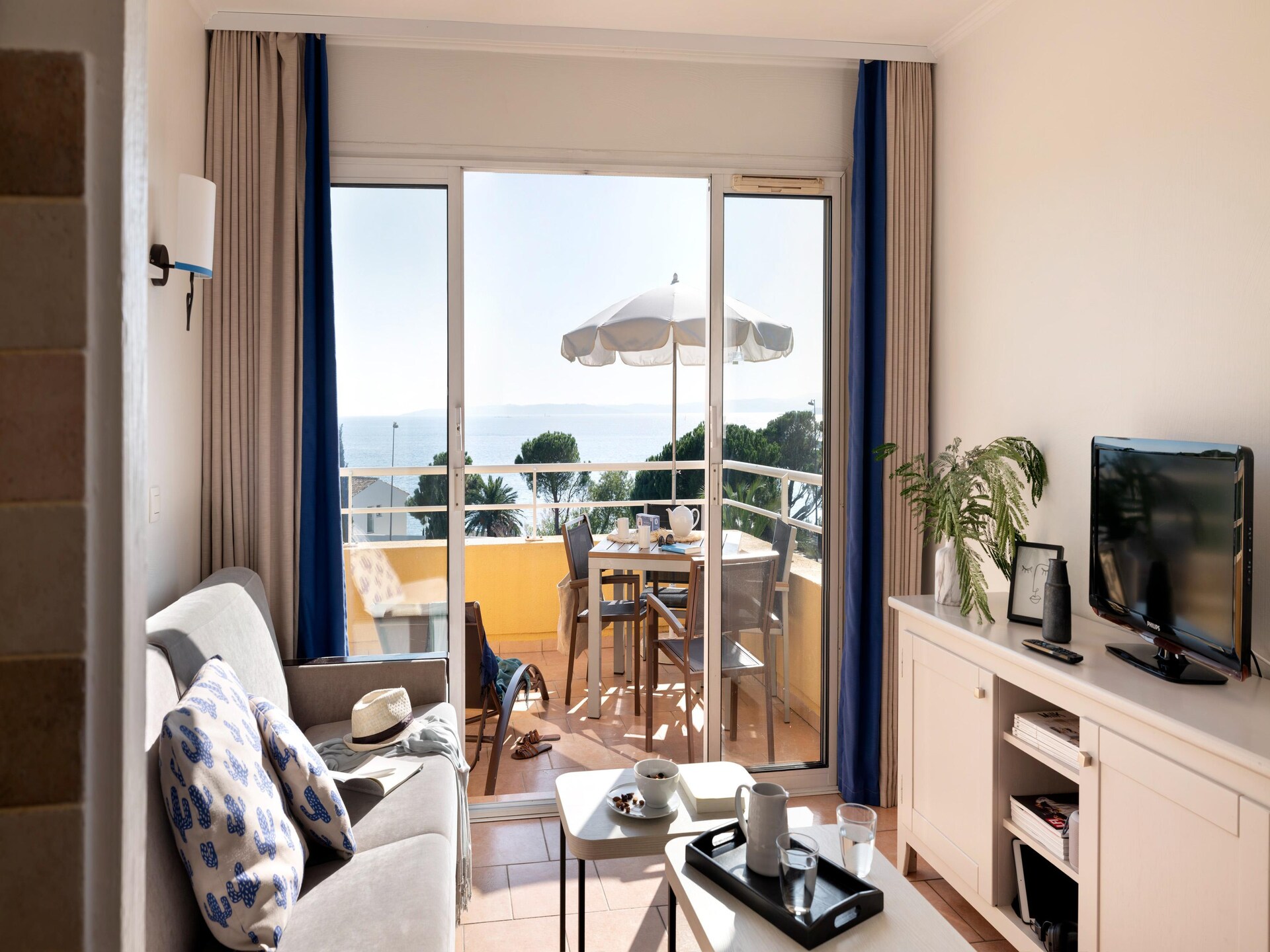 Studio met zeezicht en zwembad aan de Franse Rivièra voor 4 personen - foto 14