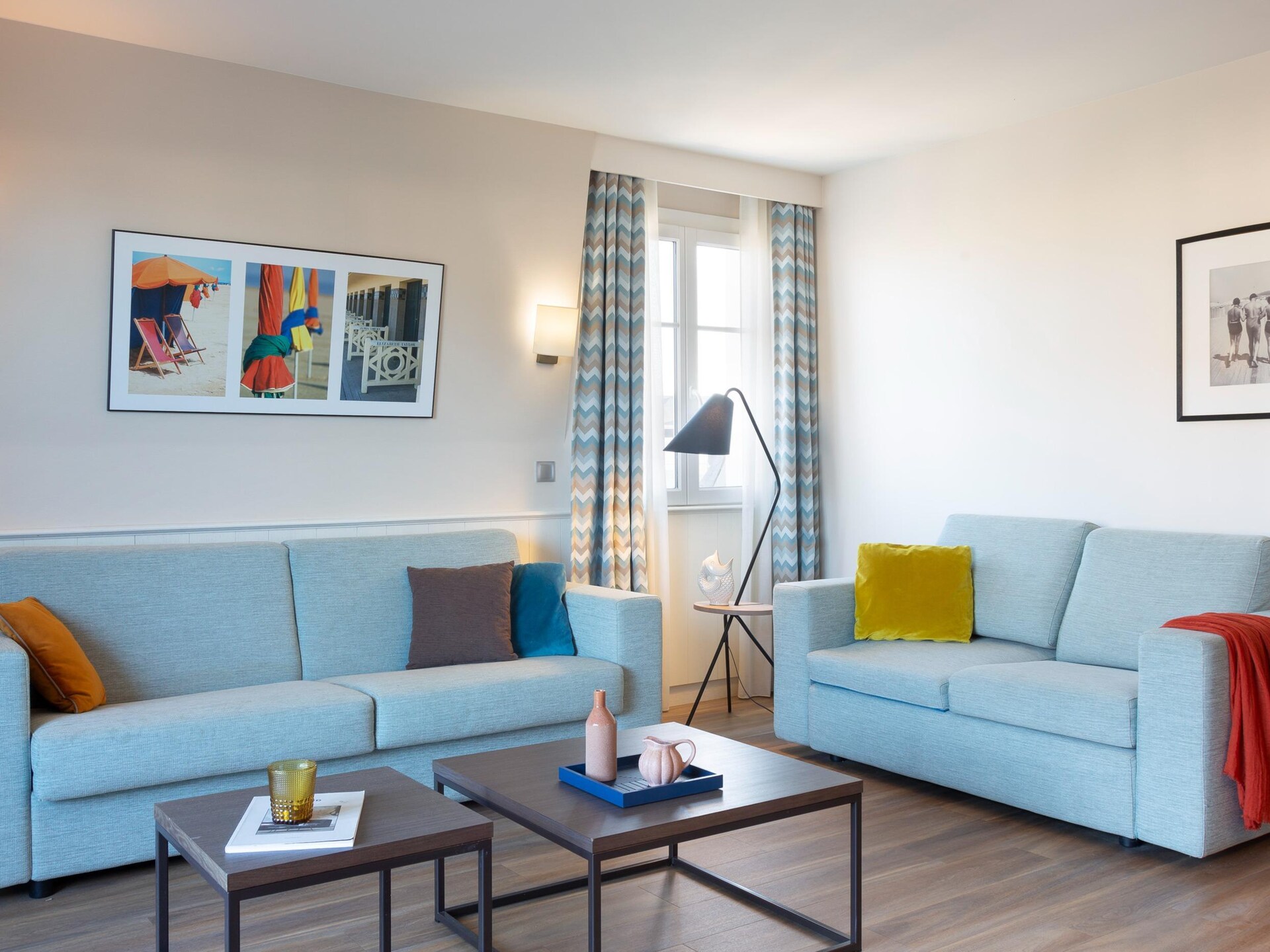 Luxe appartement voor 6 personen in Deauville bij de jachthaven - foto 2
