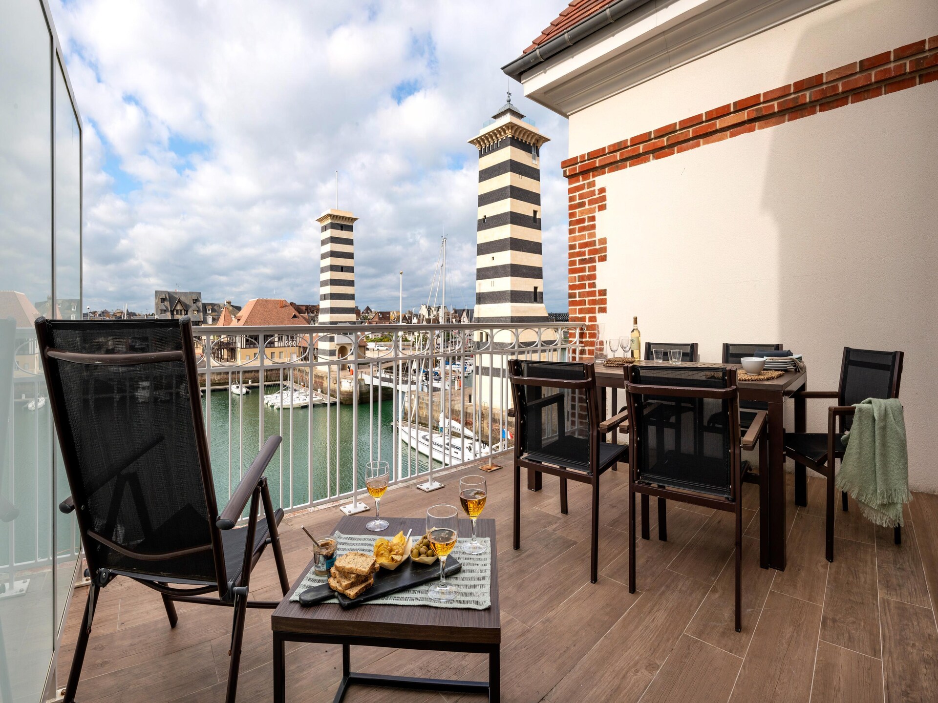 Luxe appartement voor 6 personen in Deauville bij de jachthaven - foto 7