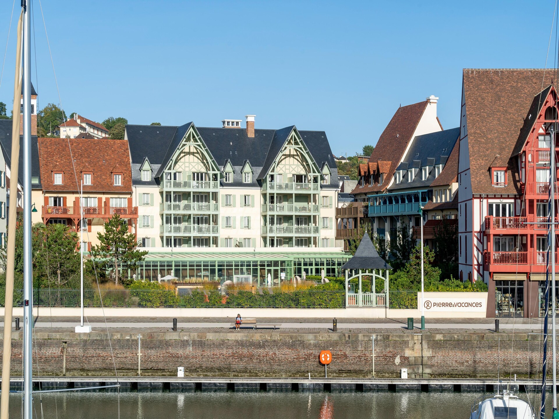 Luxe appartement voor 6 personen in Deauville bij de jachthaven - foto 25