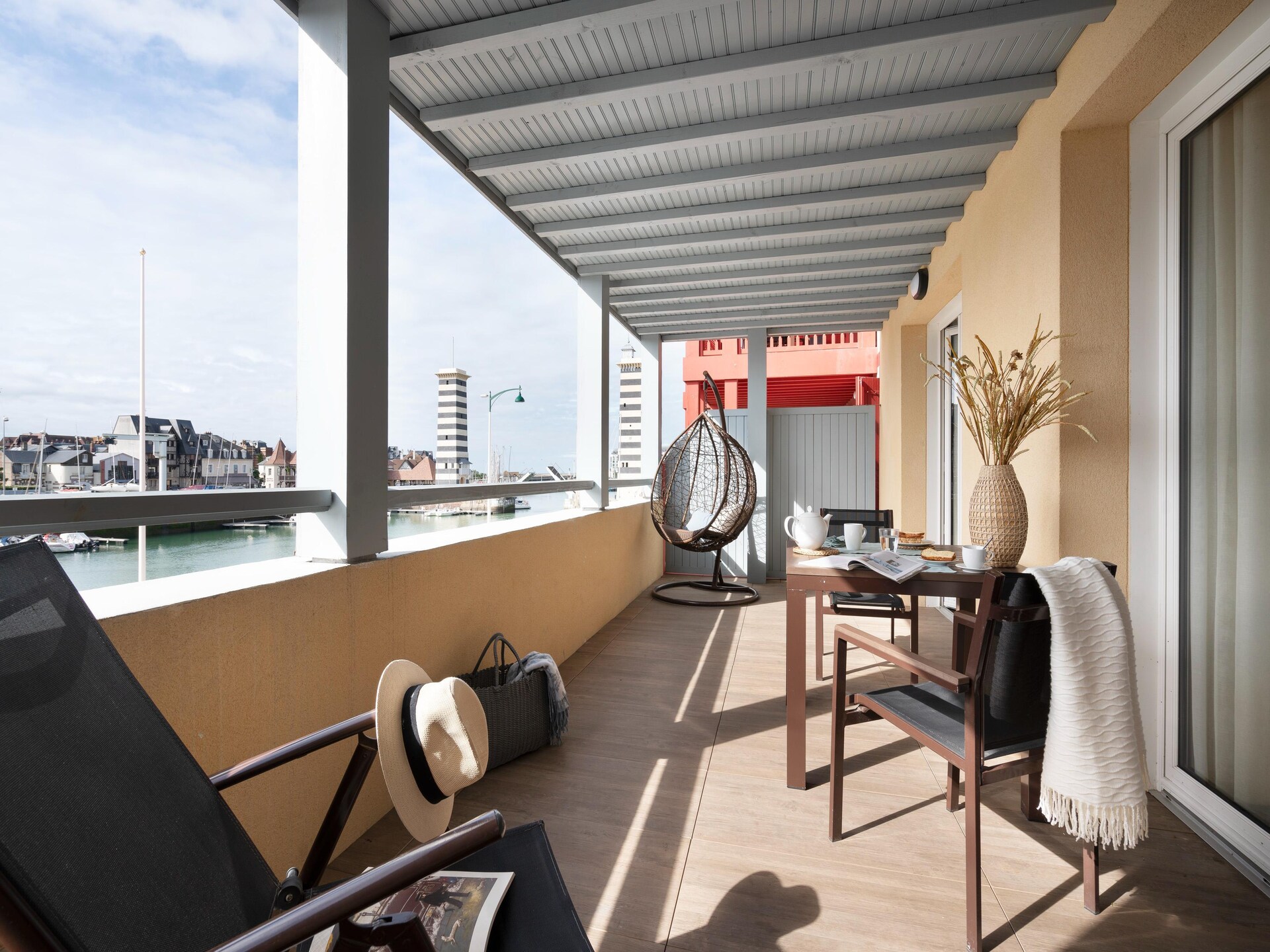 Luxe appartement voor 6 personen in Deauville bij de jachthaven - foto 17