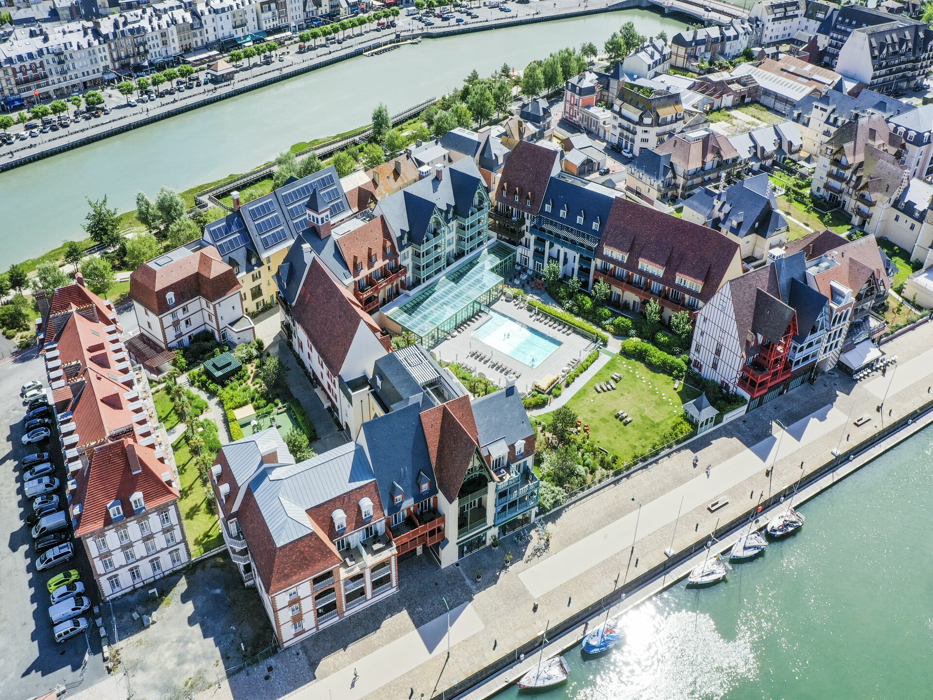 Luxe appartement voor 6 personen in Deauville bij de jachthaven - foto 37