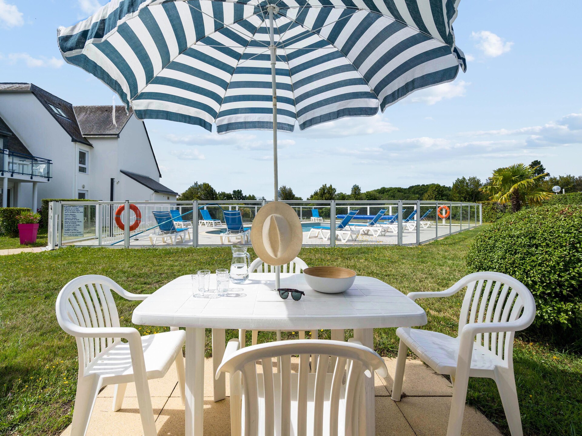 Appartement op Île-aux-Moines met terras, zwembad en vlakbij strand - foto 6
