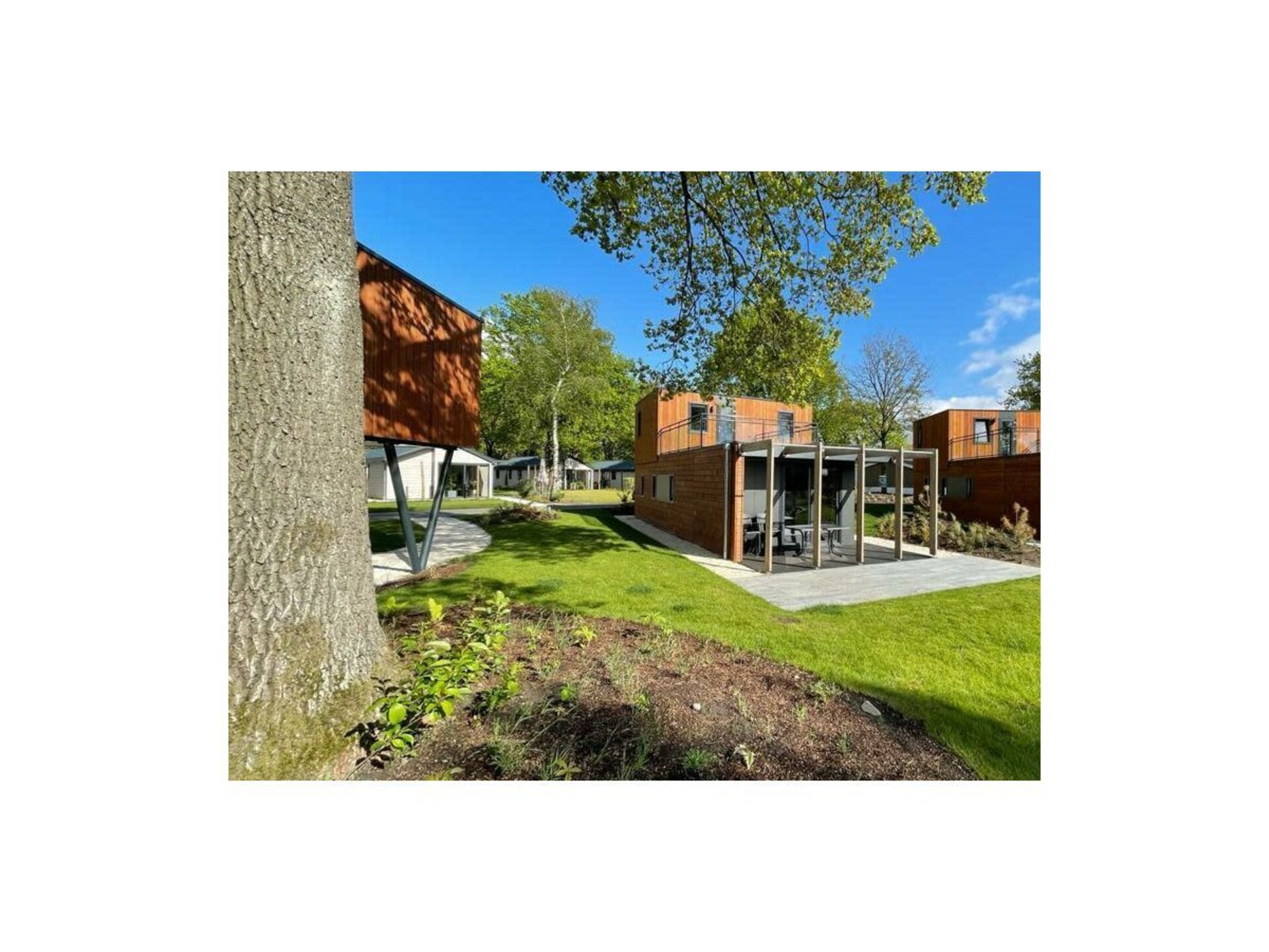 Modern chalet voor 6 personen bij Kaatsheuvel met groot terras - foto 2
