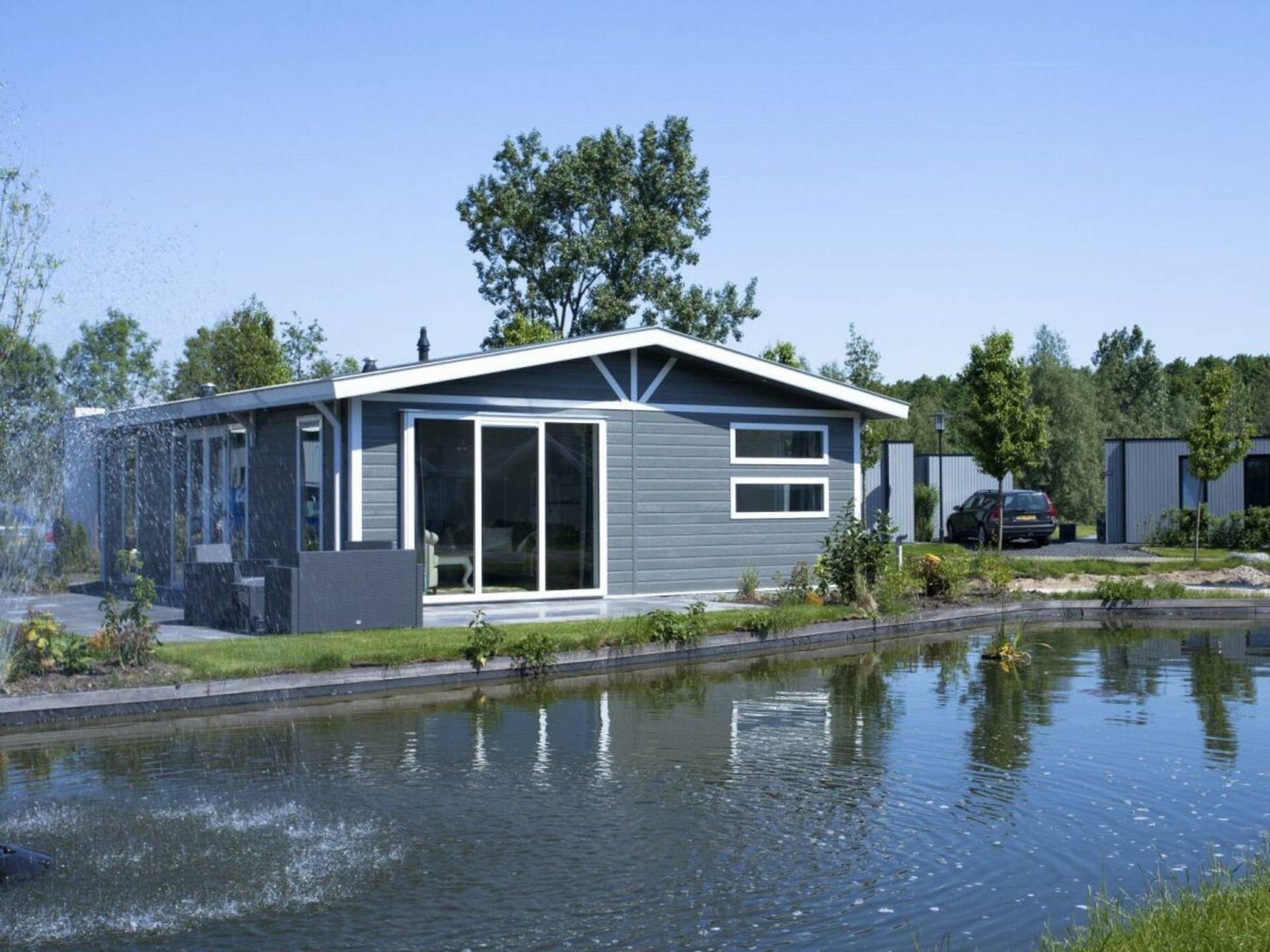 Vrijstaand chalet voor 4 in Velsen-Zuid met groot terras en WiFi - foto 11