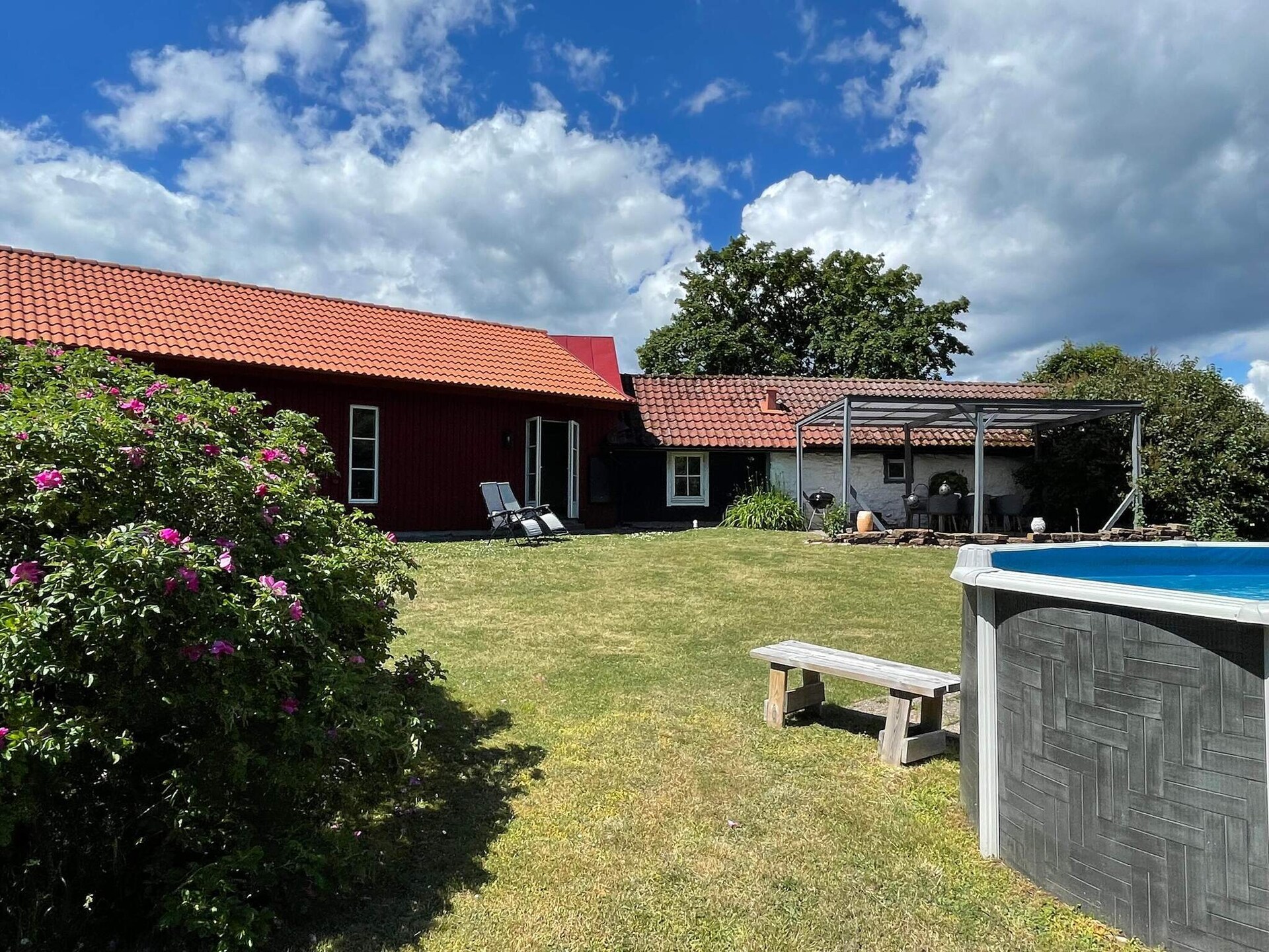 Modern vakantiehuis met zwembad en grote tuin in Färjestaden - foto 24