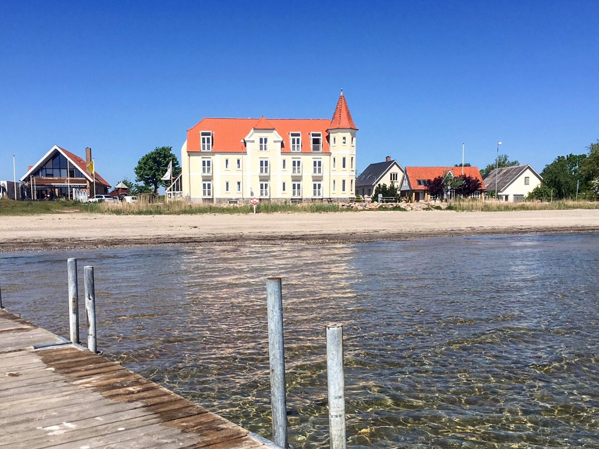 Vrijstaand vakantiehuis aan de golfbaan, op 20 meter van zee in Hejls - foto 7