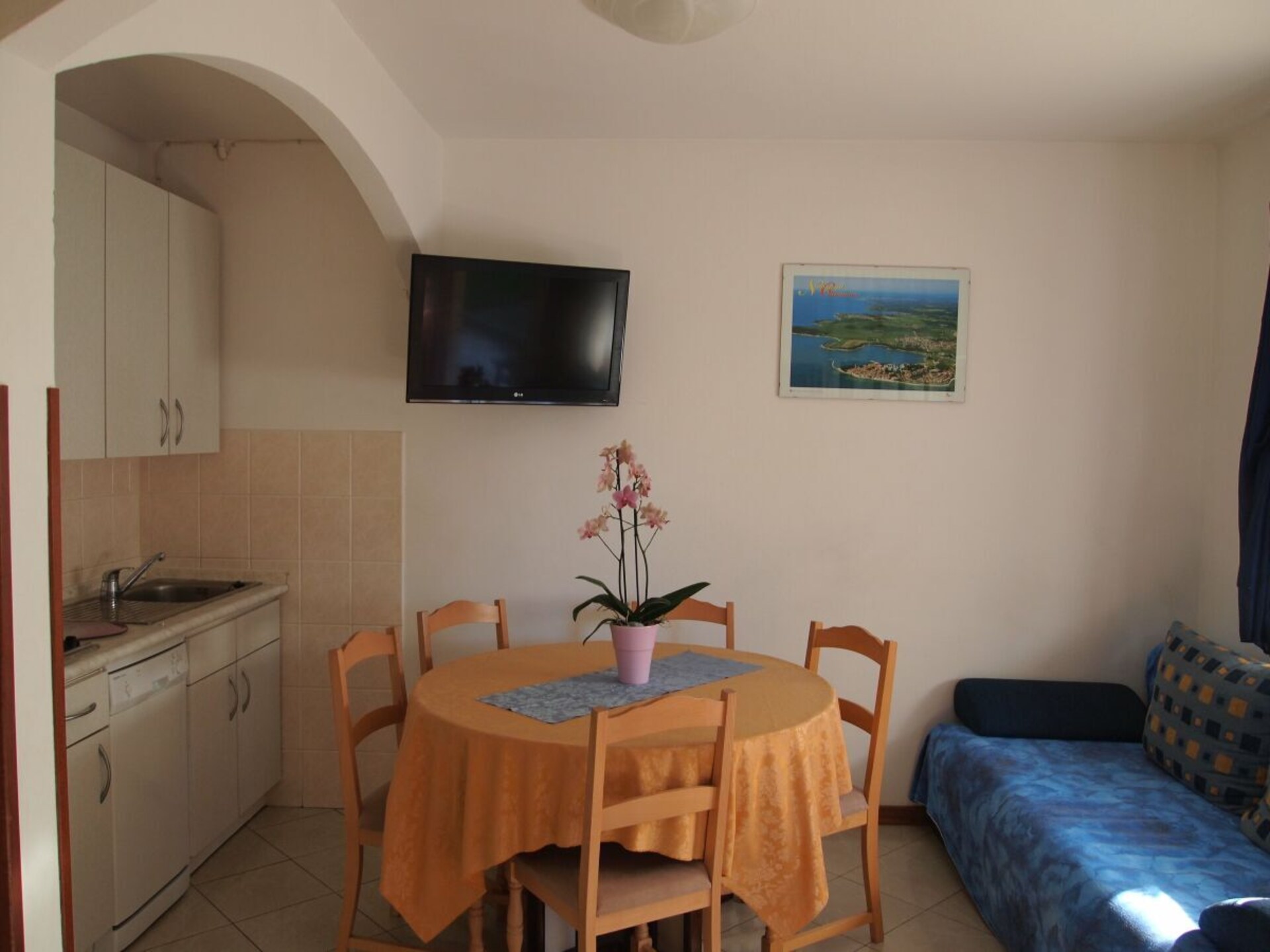 4-persoons vakantiehuis in Novigrad met terras onder kiwiboom - foto 15