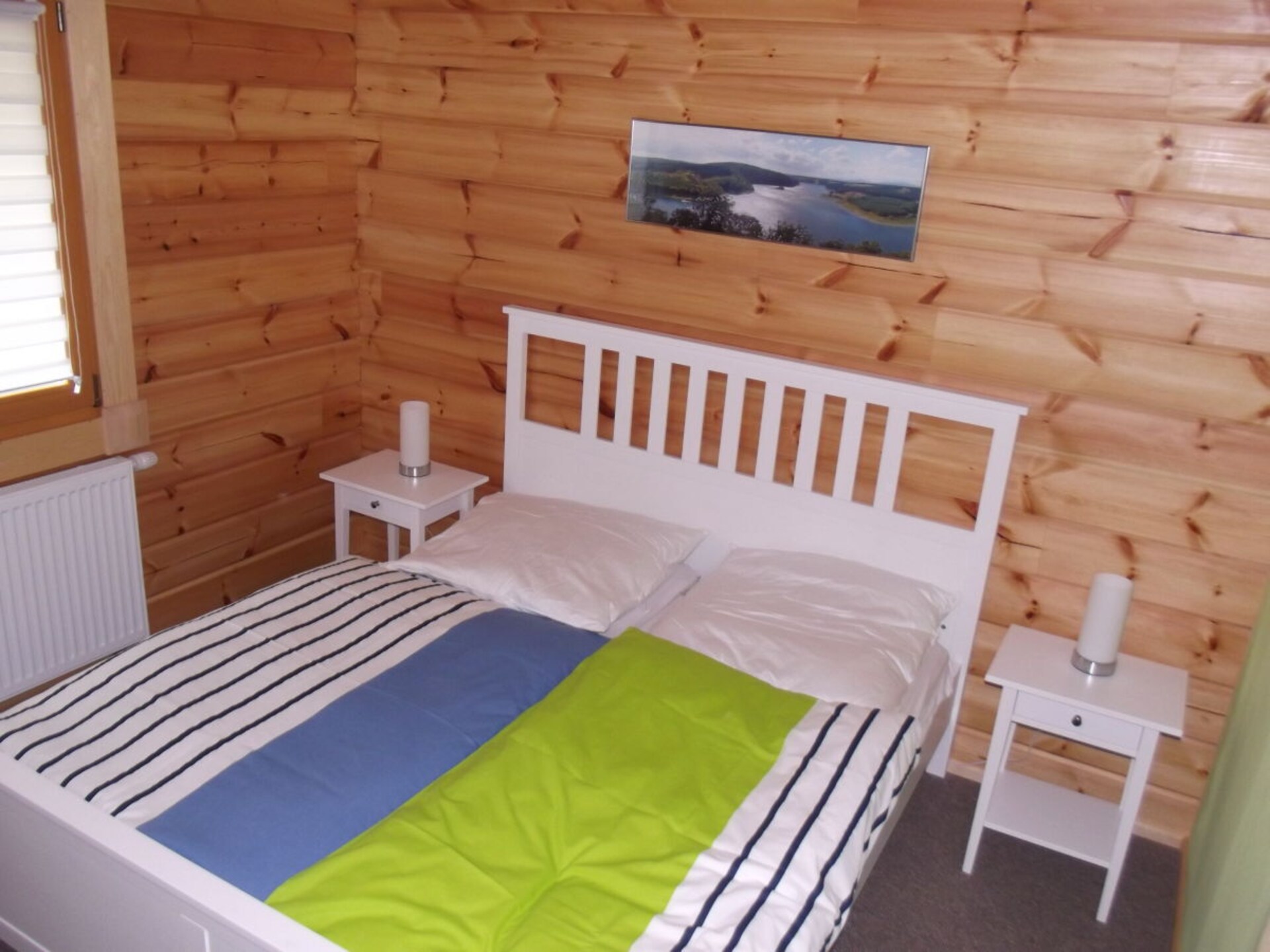 Rolstoelvriendelijke blokhut met sauna & open haard in Friedrichsbrunn - foto 16