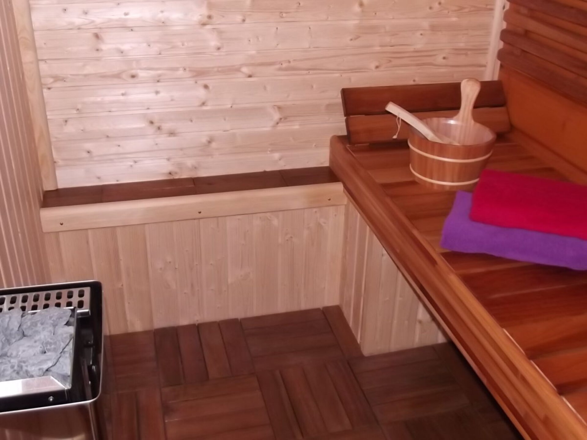 Rolstoelvriendelijke blokhut met sauna & open haard in Friedrichsbrunn - foto 27